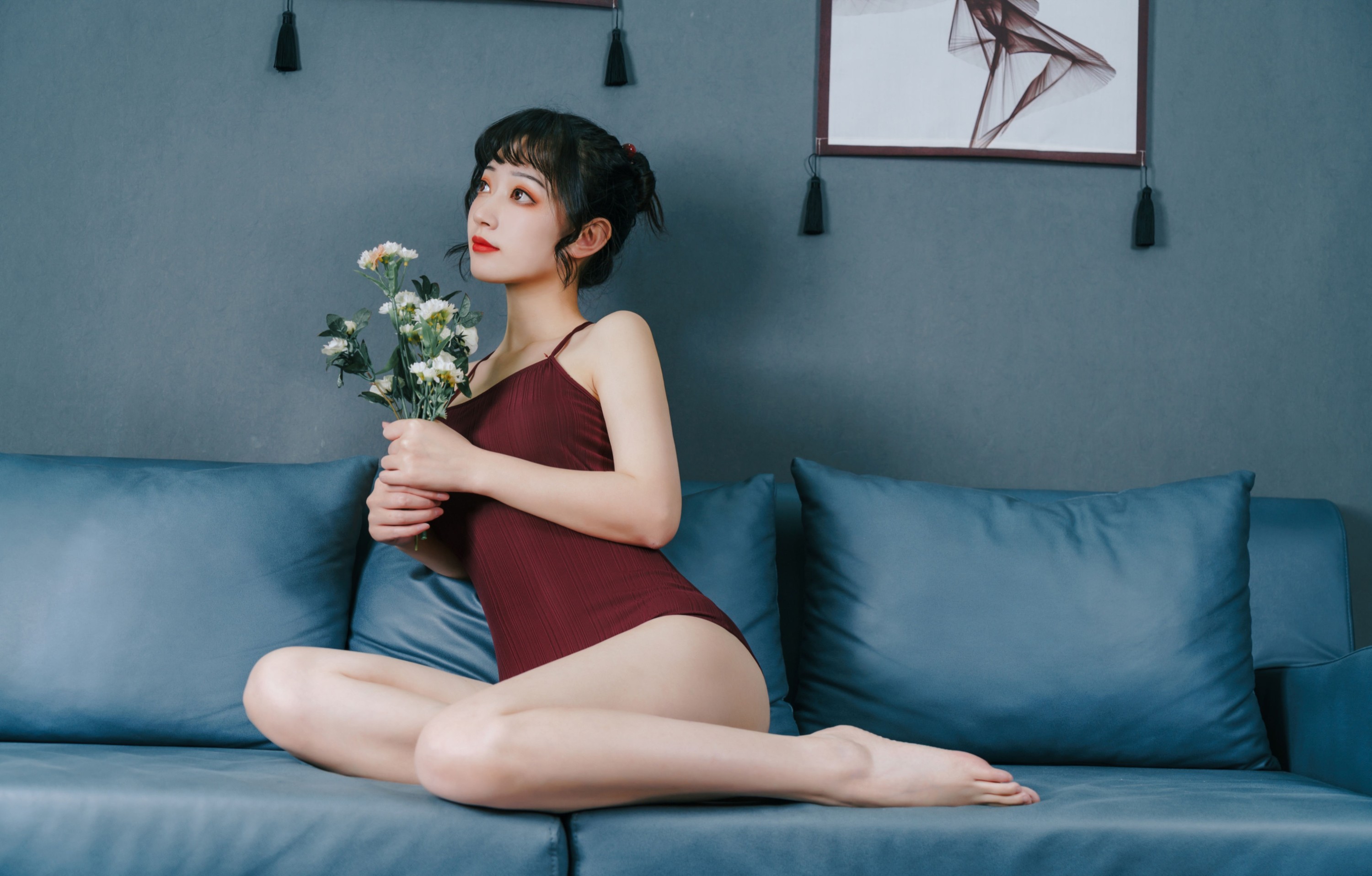 桃墨公子x – 《红色泳衣》[36P]