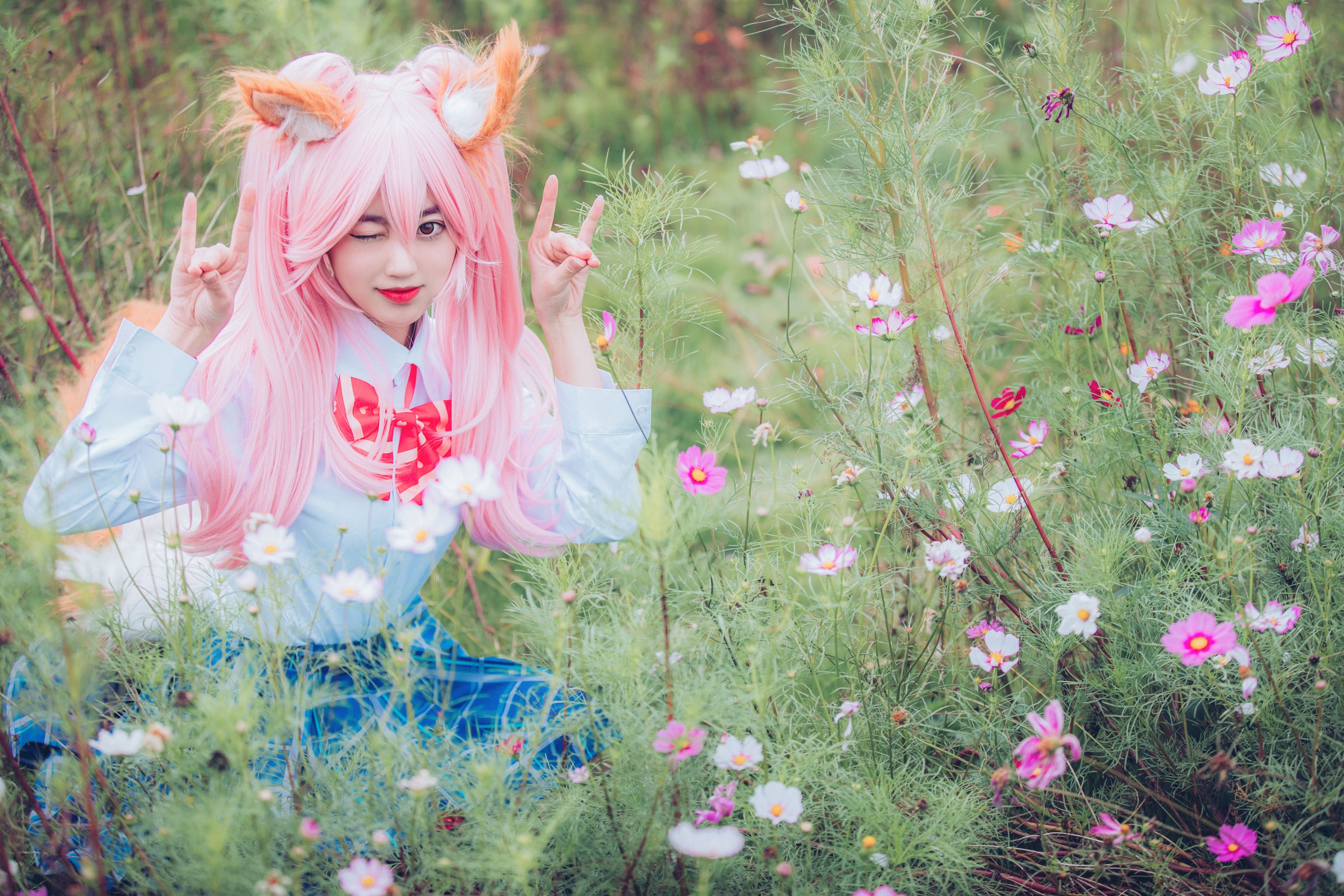 虎牙 – 《小狐狸的粉黛故事》[32P]