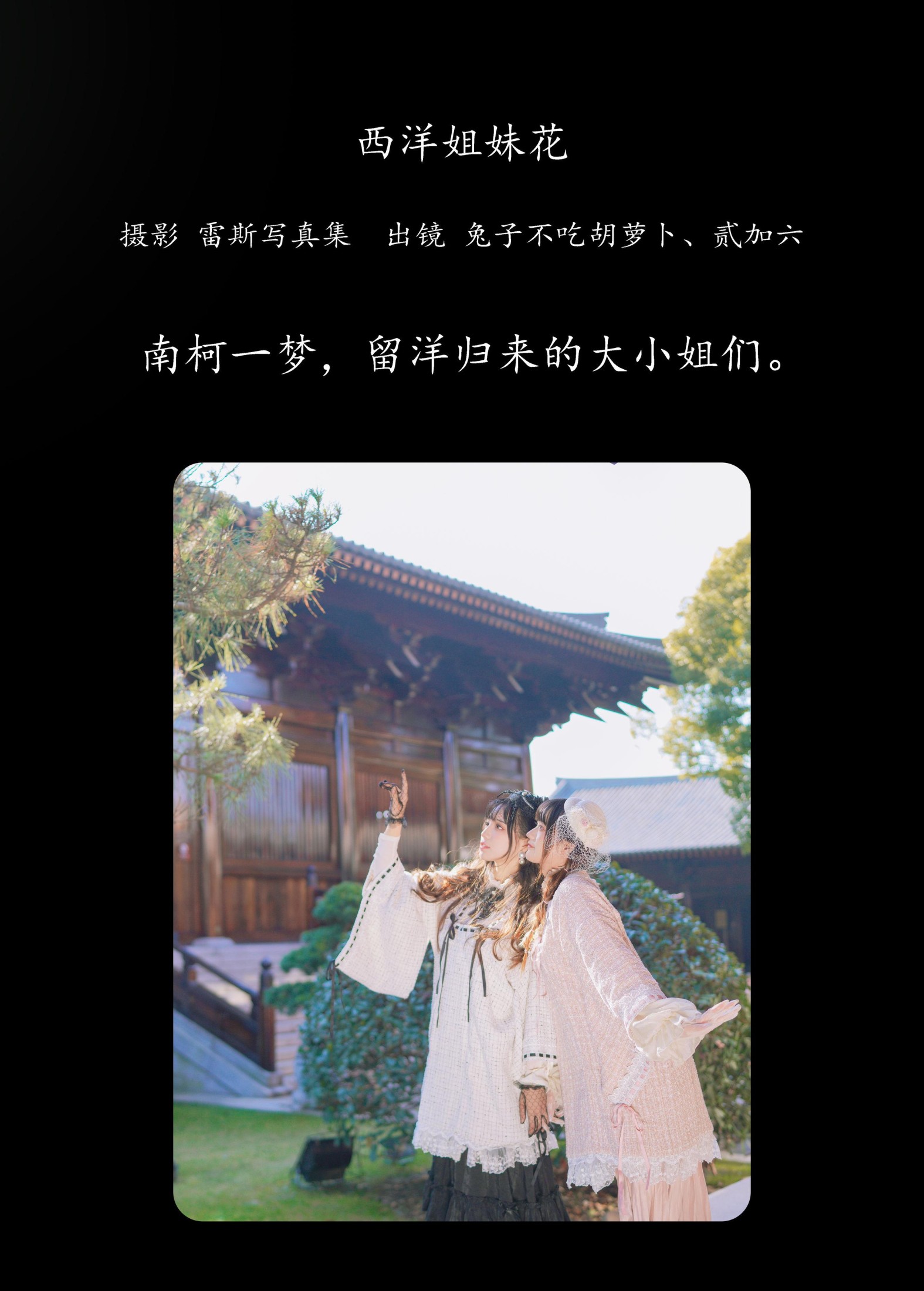 兔子Zzz不吃胡萝卜 贰加六 – 《西洋姐妹花》[35P]