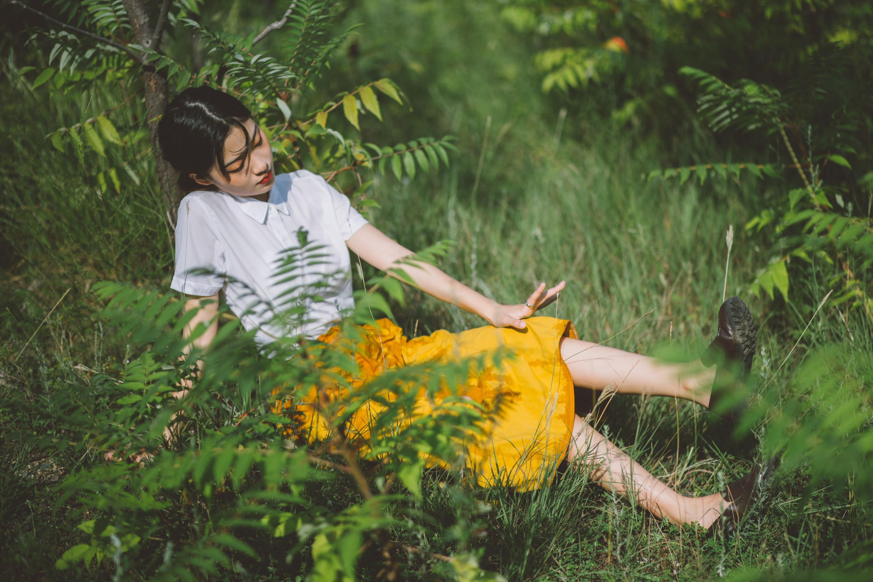 小禾 – 《躲雨的午后》[29P]