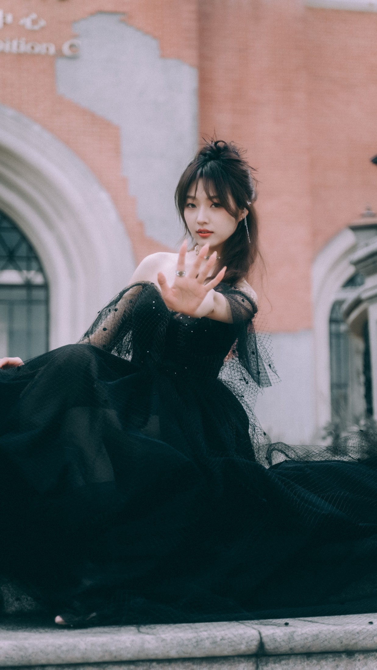 肖肖 – 《黑色婚纱》[47P]