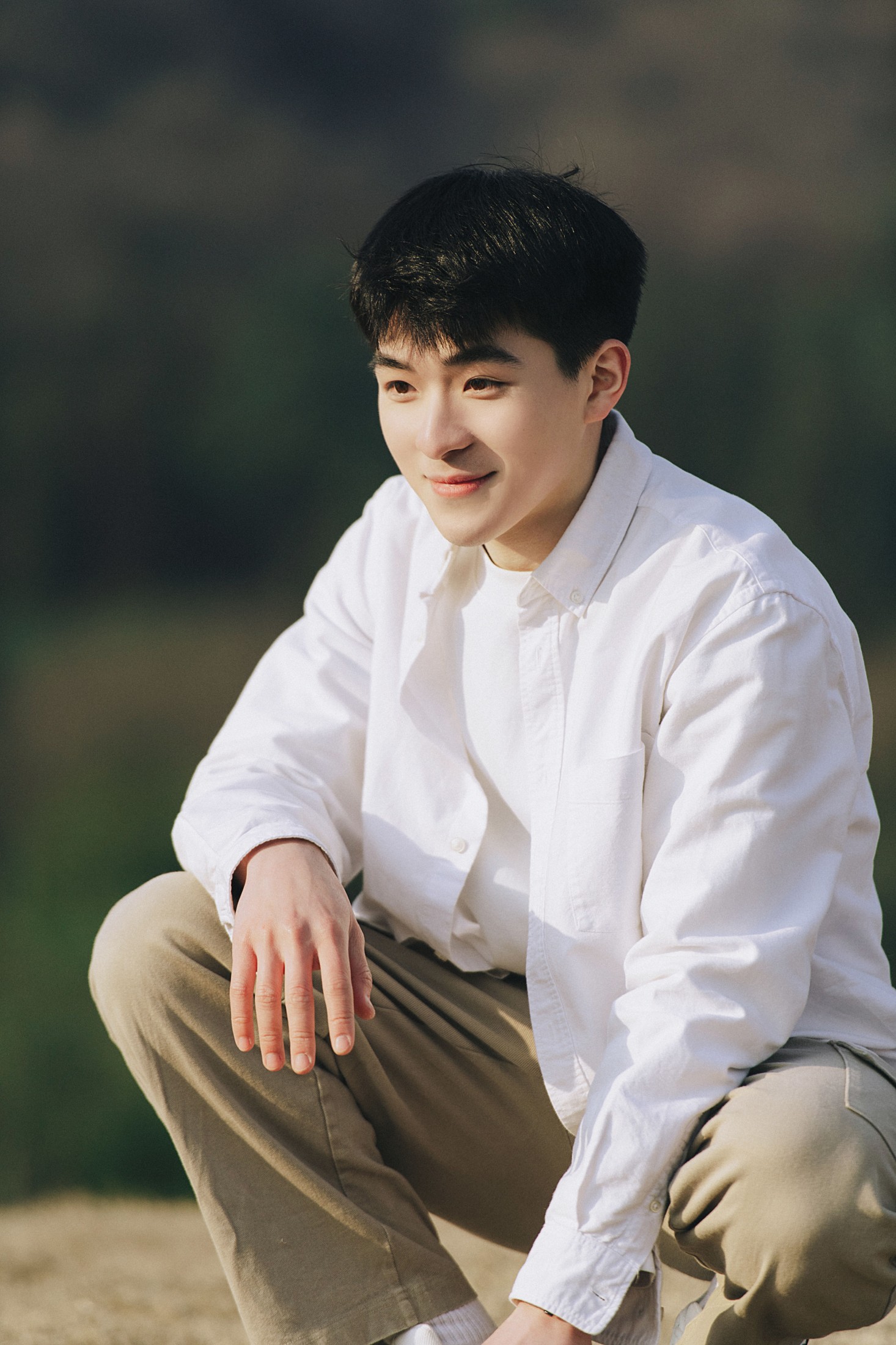 孔浩旬 – 《阳光下的白衣少年》[27P]