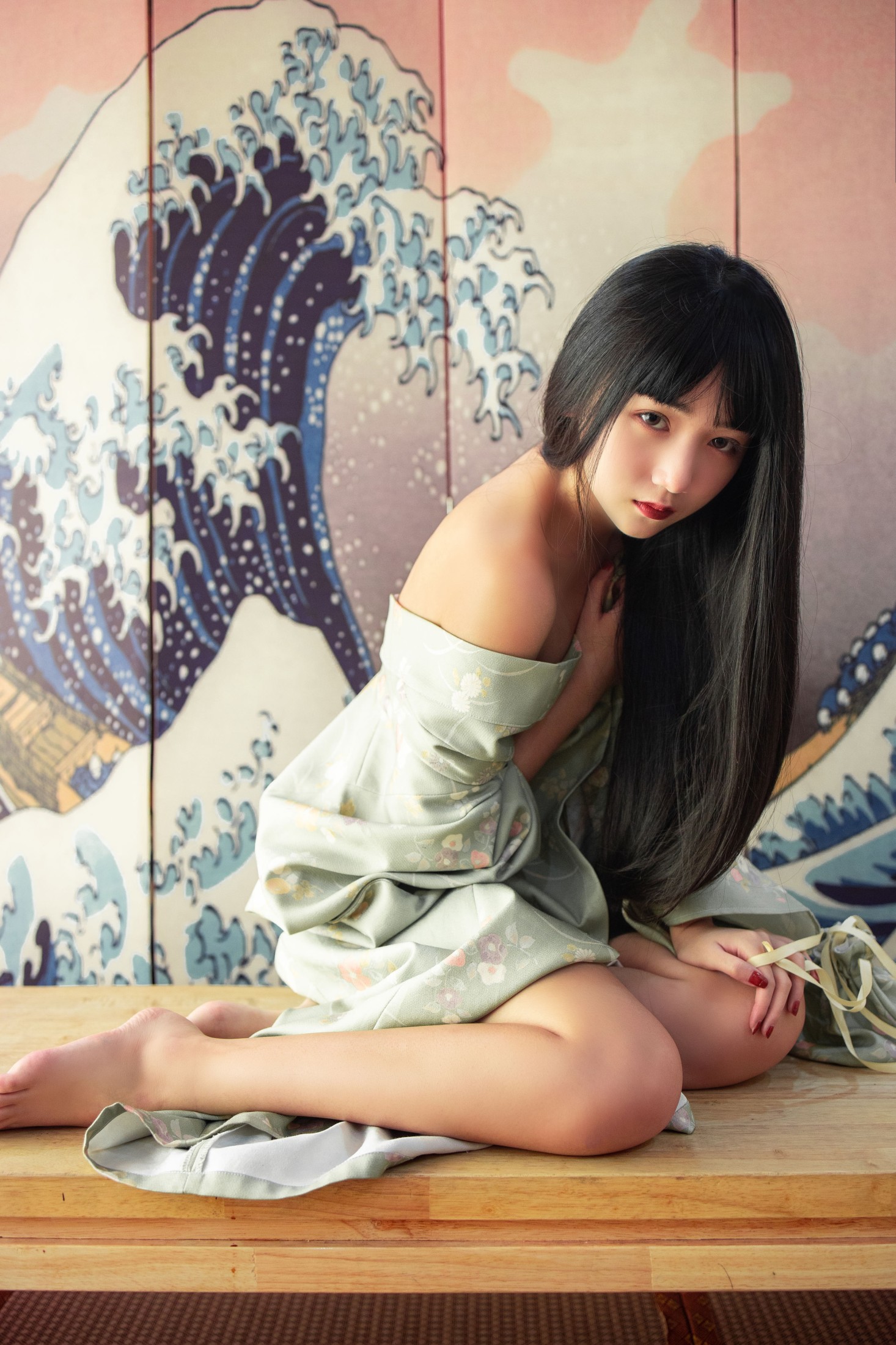 四月羊大冒险 – 《少女和服写真》[21P]