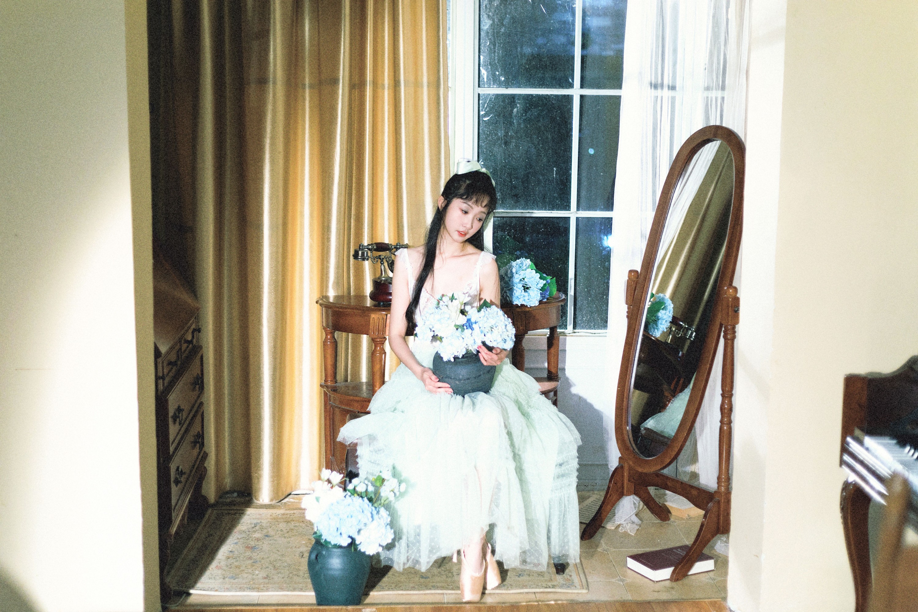 丸子有只猫 – 《少女心事》[22P]