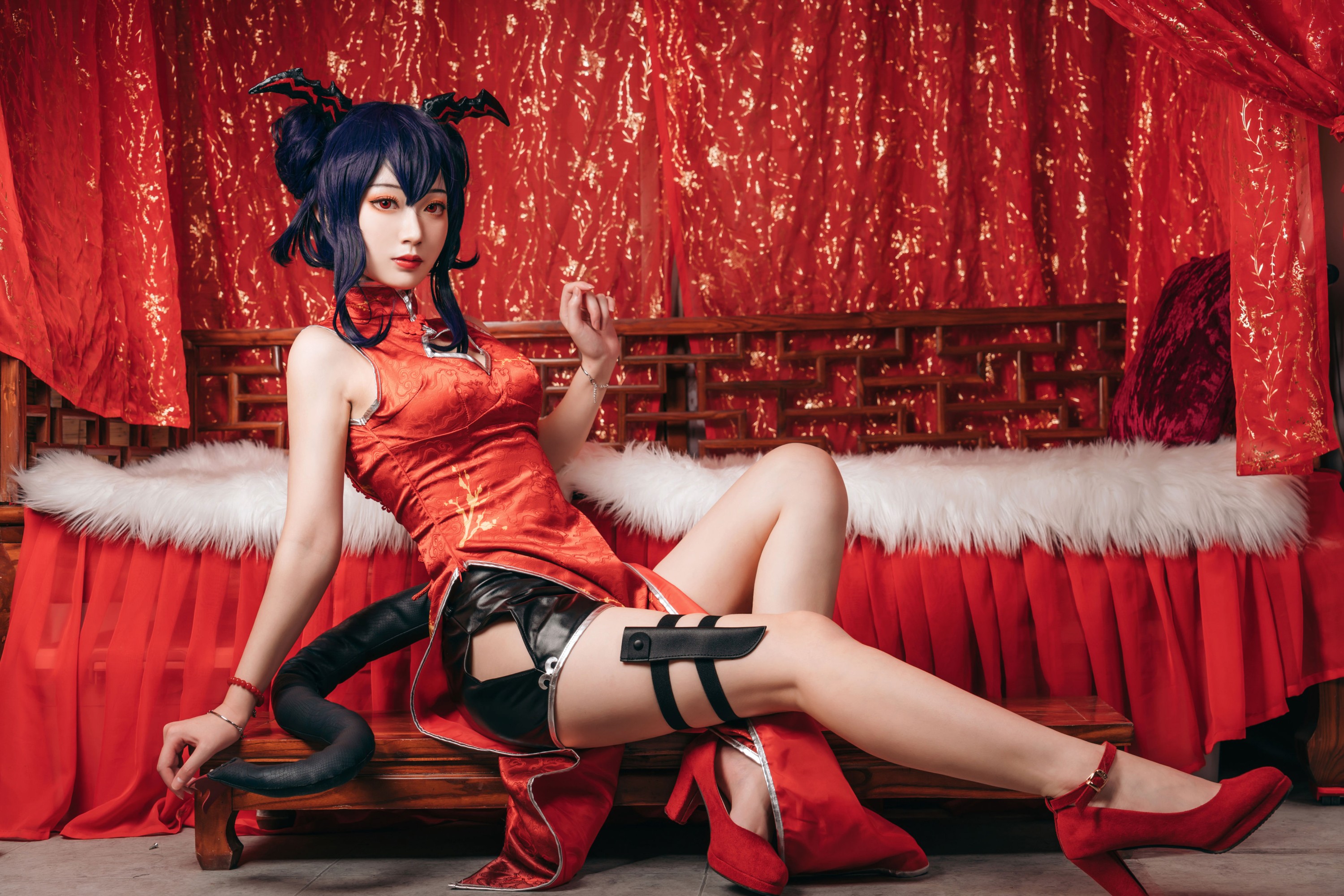 桃墨公子x – 《陈sir旗袍》[25P]