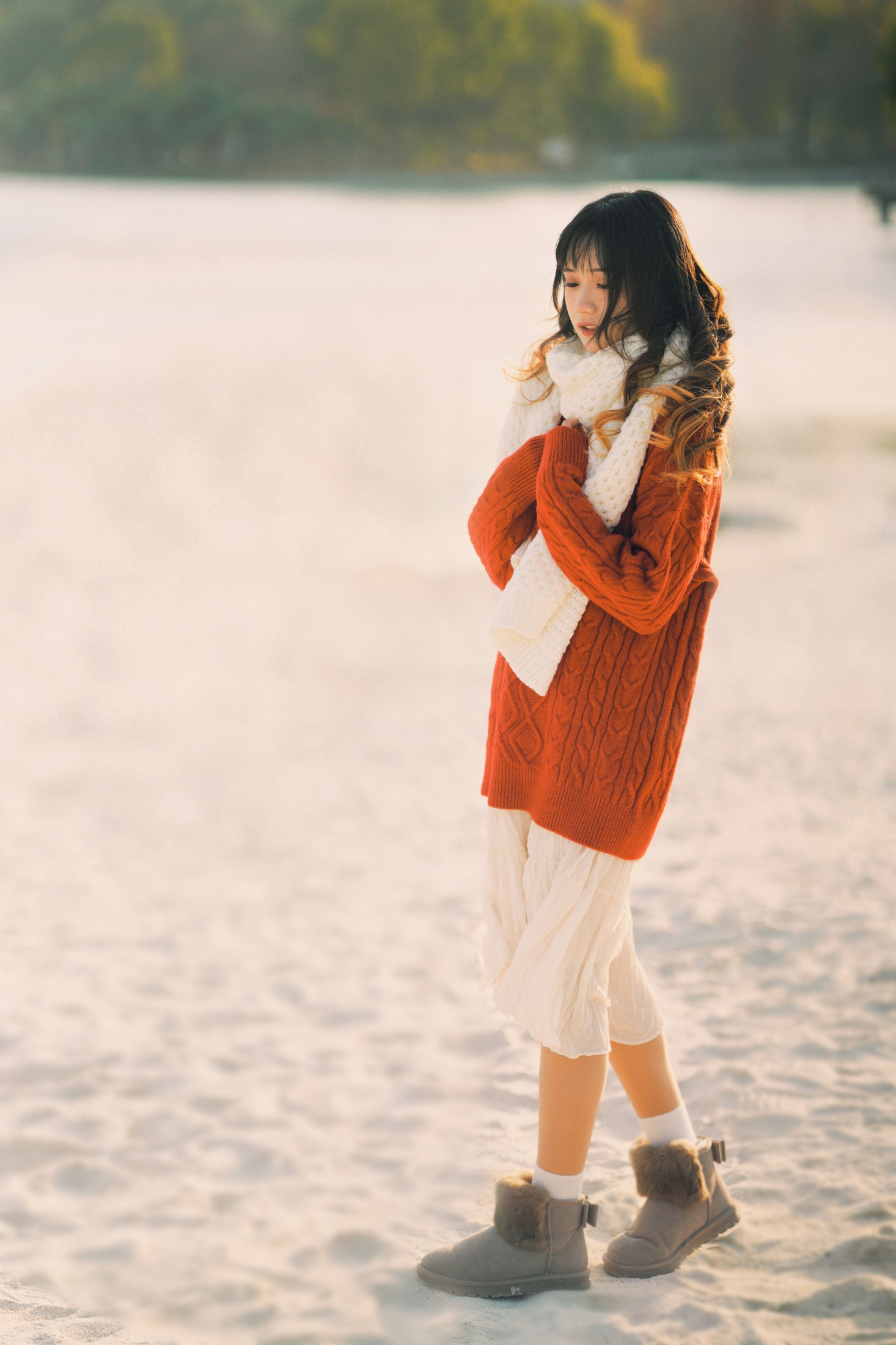 兔子Zzz不吃胡萝卜 – 《认真的雪》[22P]