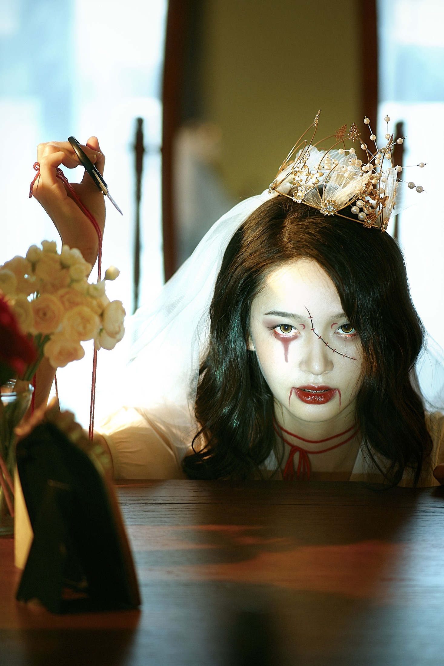 鹿半仙儿_ – 《新娘》[23P]