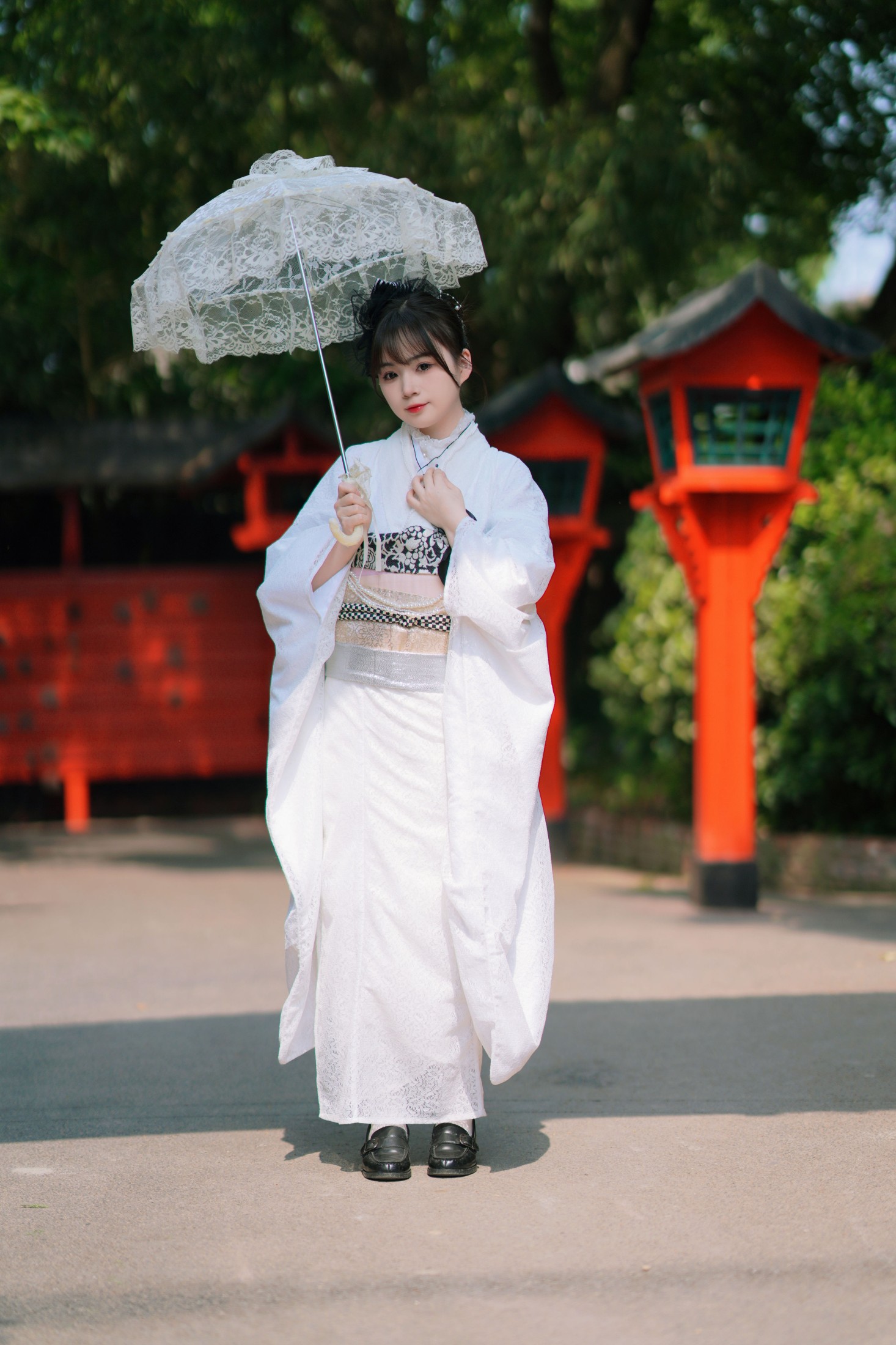 吱吱 – 《和风之夏》[46P]