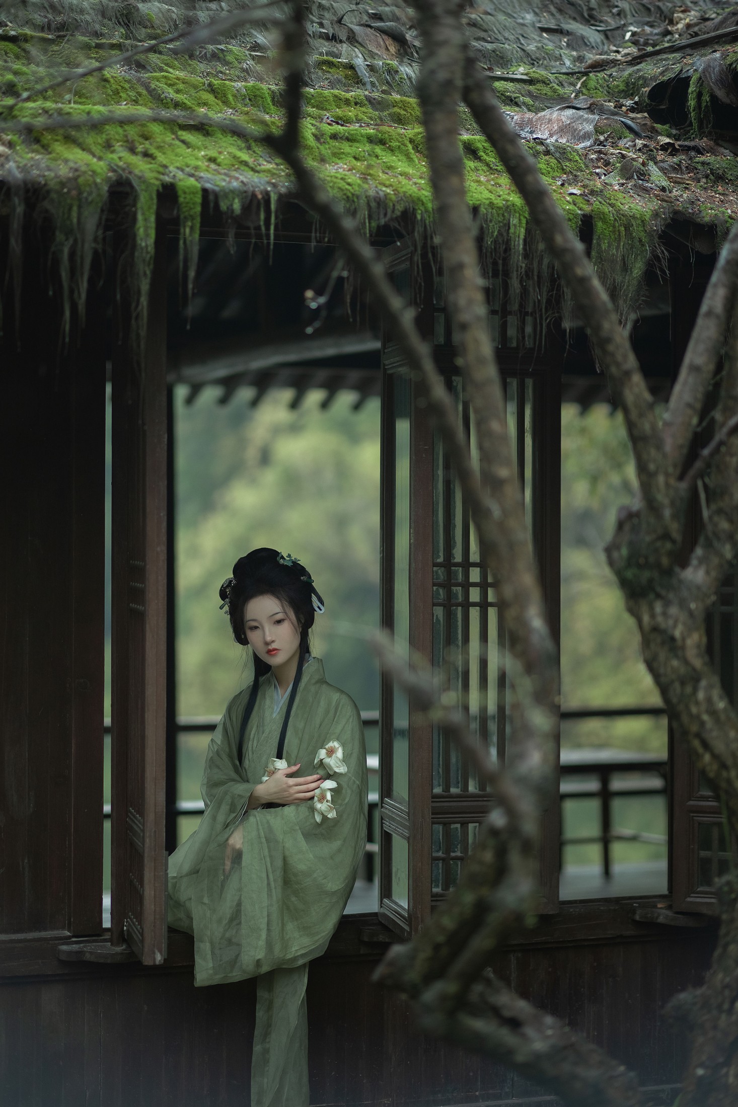 沈云缭 – 《绿意晓声浓》[38P]