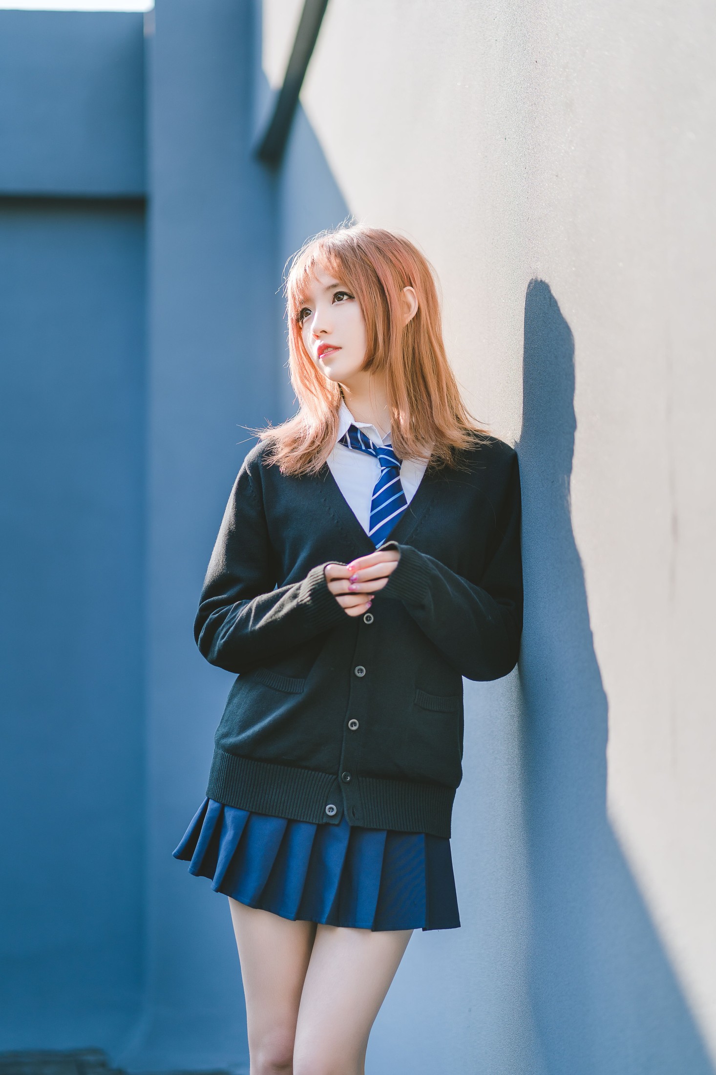 橙蚊蚊Agent – 《天台jk写真》[22P]