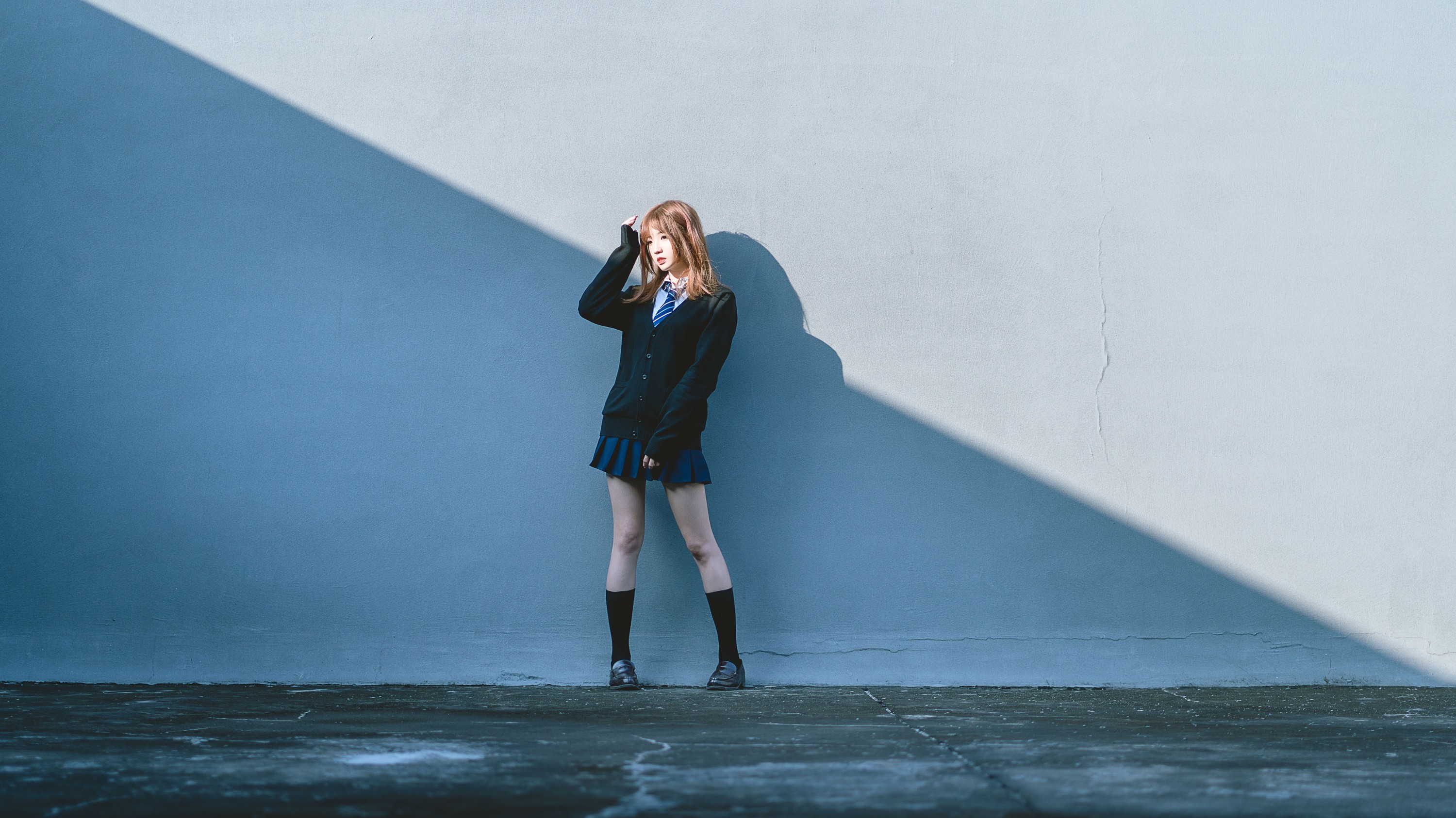 橙蚊蚊Agent – 《天台jk写真》[22P]