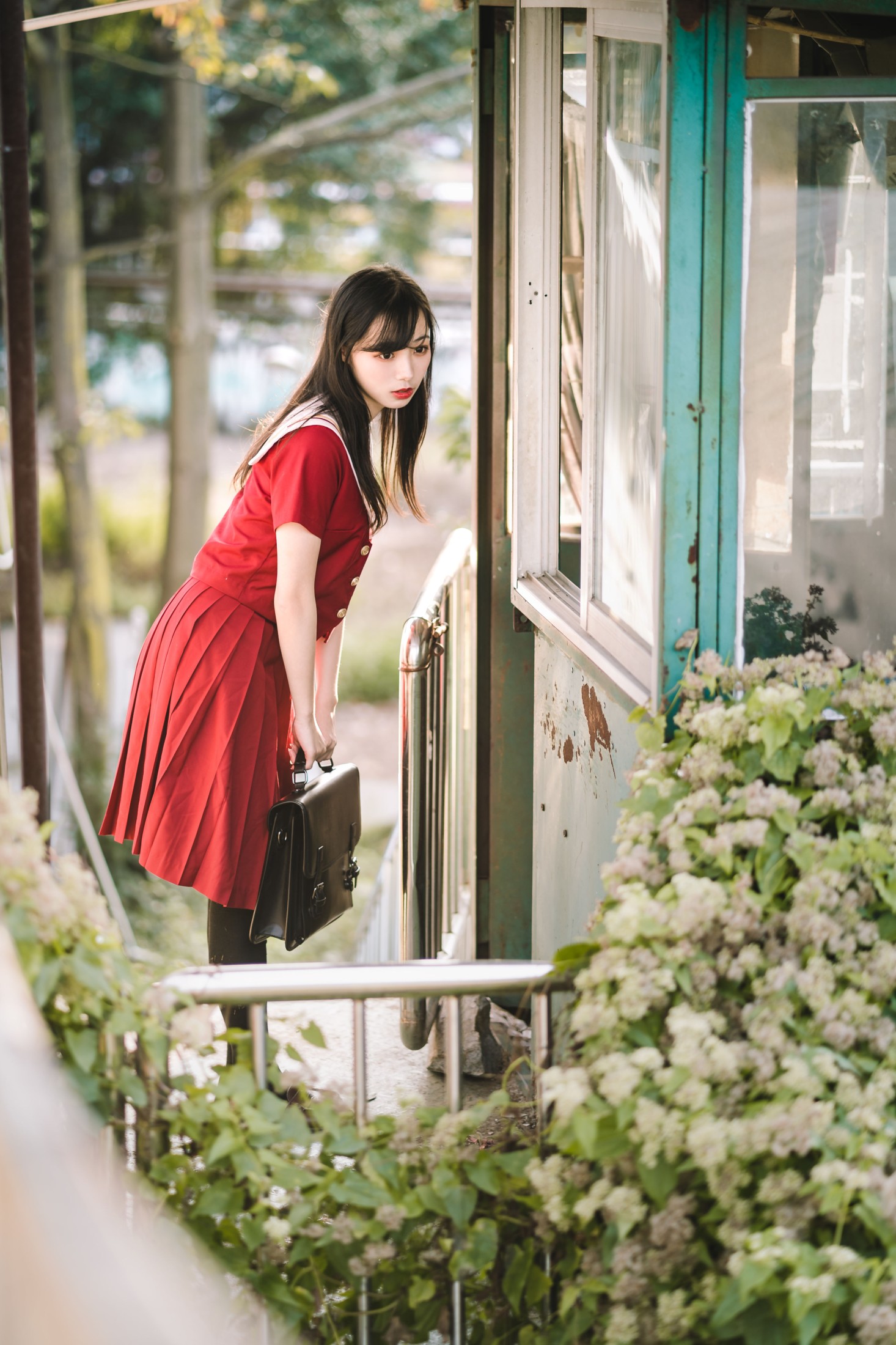 奏奏kanade – 《游乐园jk写真》[25P]