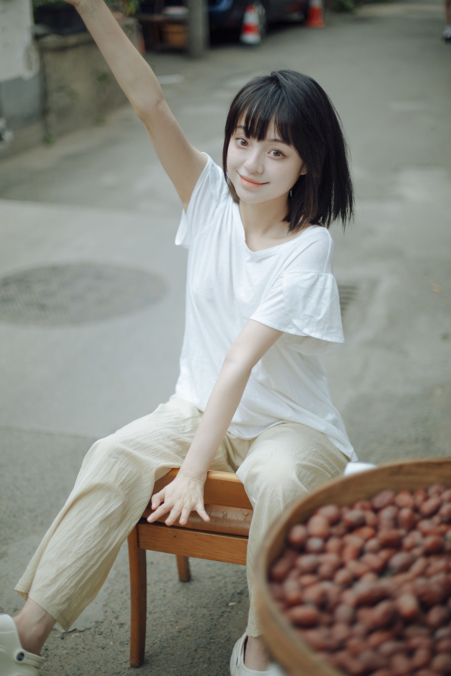 盐粒儿SaltEr – 《在夏日街头漫游》[22P]