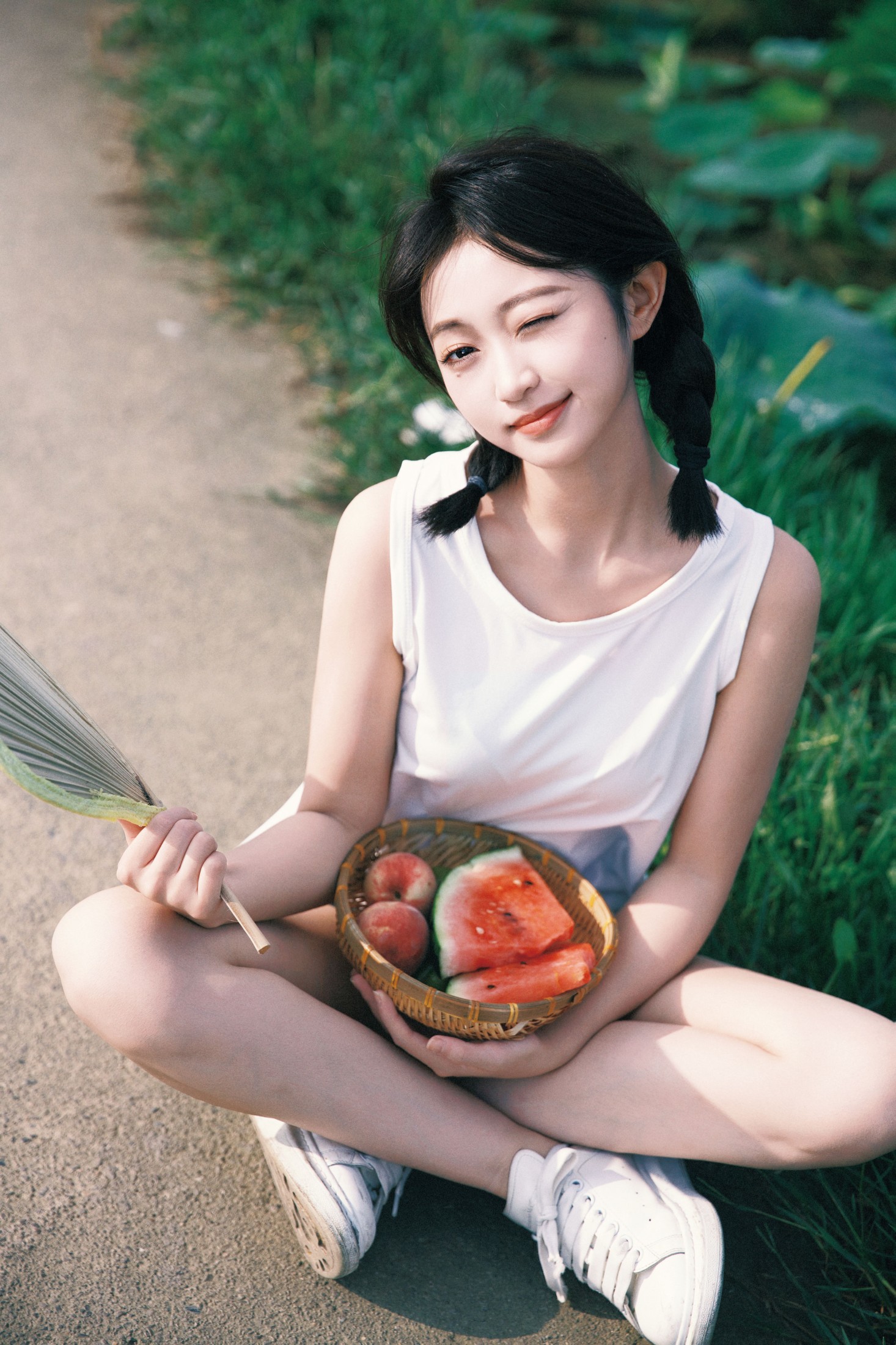 悲伤小河马 – 《荷叶田田》[46P]