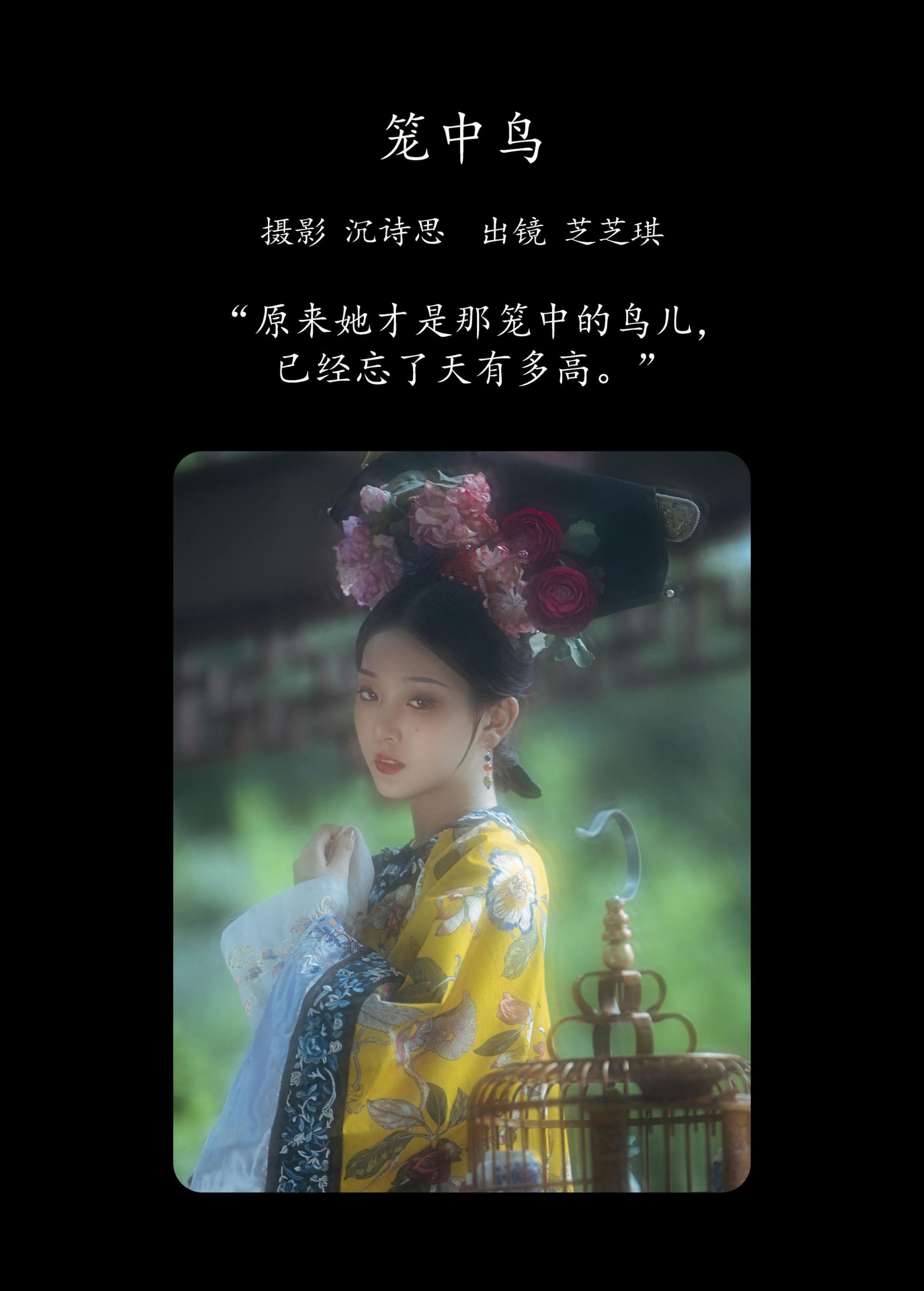 芝芝琪 – 《笼中鸟》[41P]