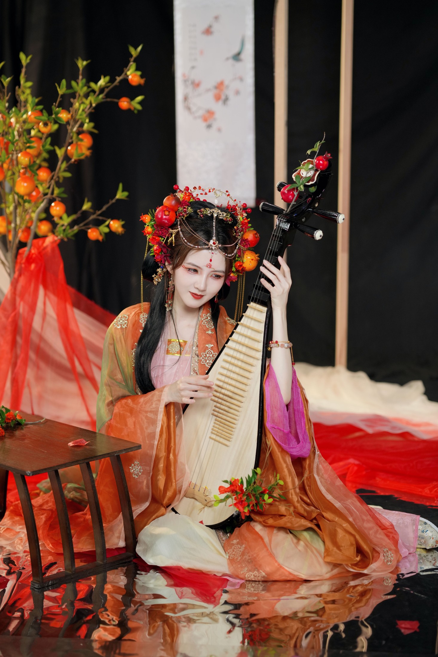 Tifa丁小妮 – 《十二花神之石榴花神》[40P]