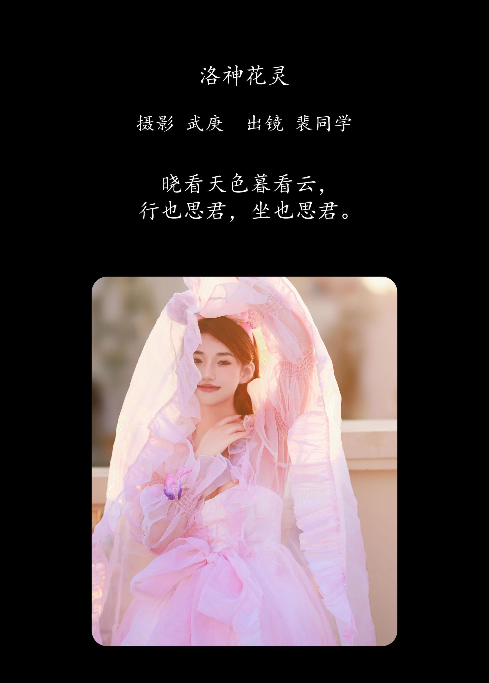 裴同学 – 《洛神花灵》[33P]