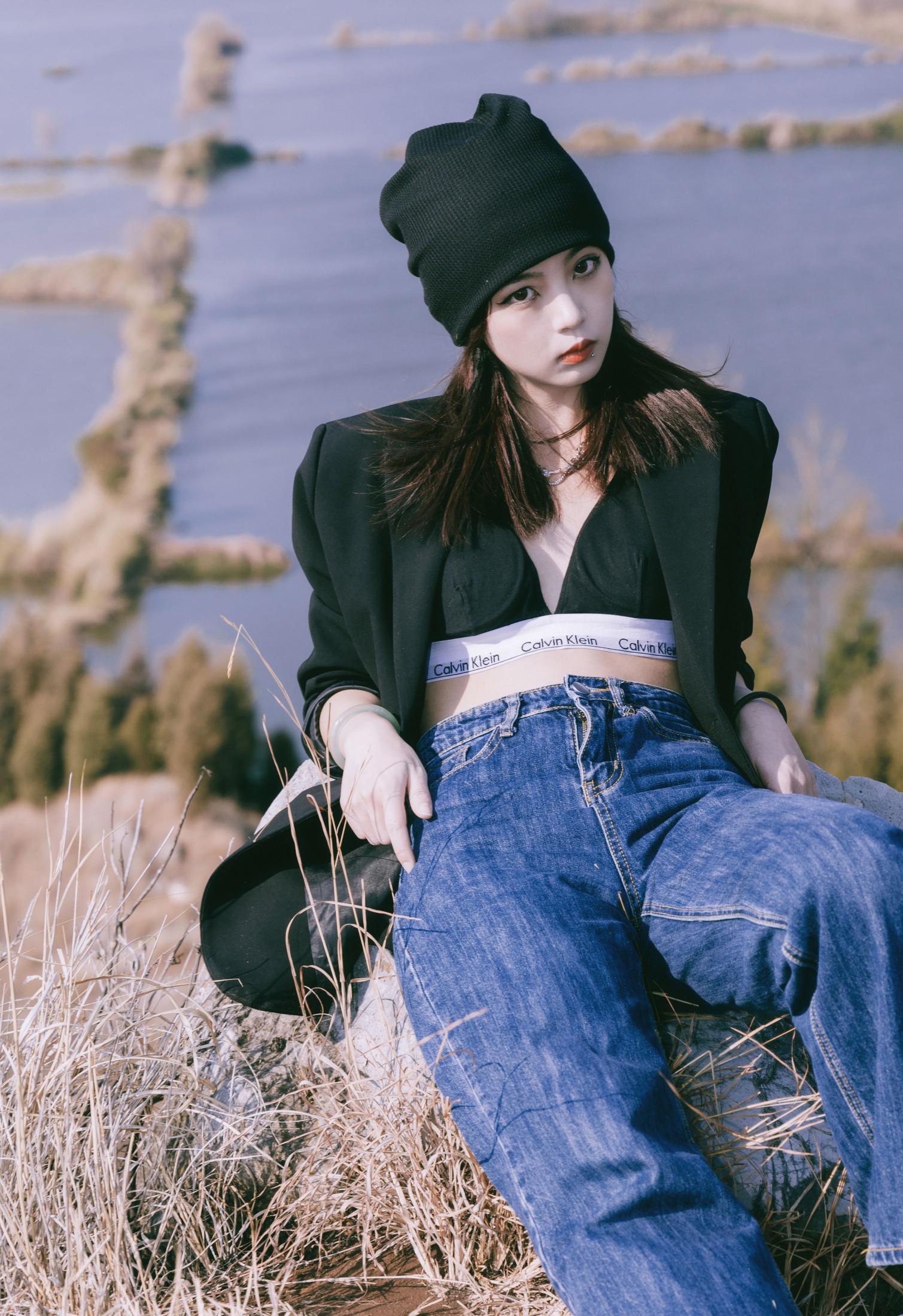 柏霖 – 《去水边看一场日落吧》[22P]