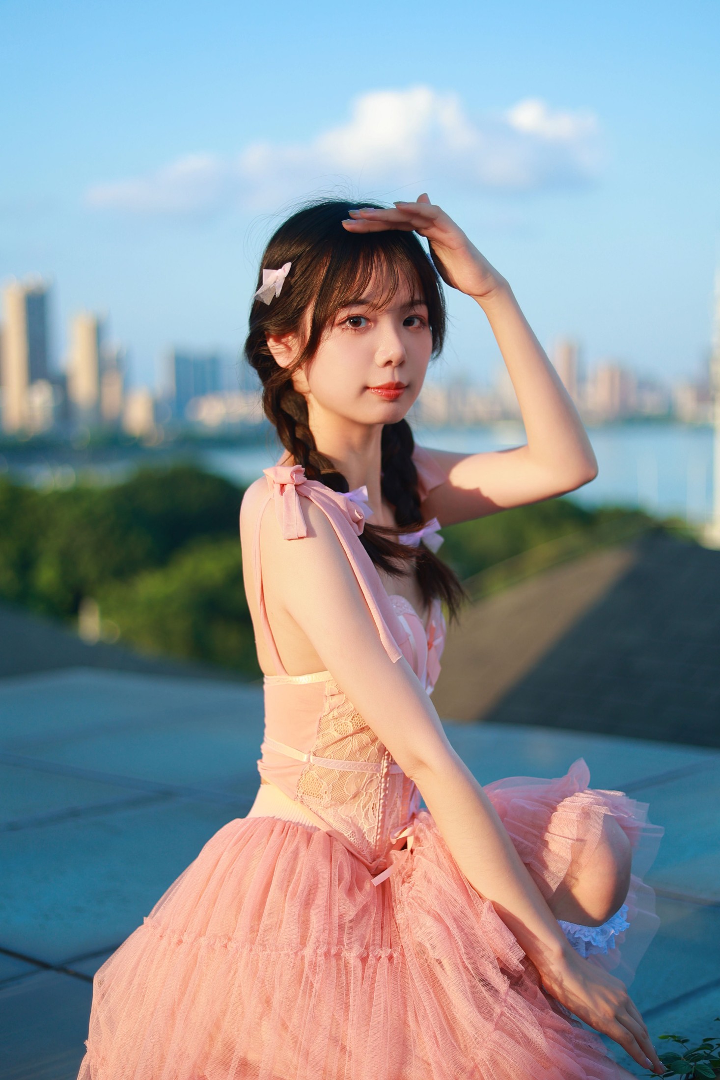 暮烟色CC – 《晚霞之约》[33P]