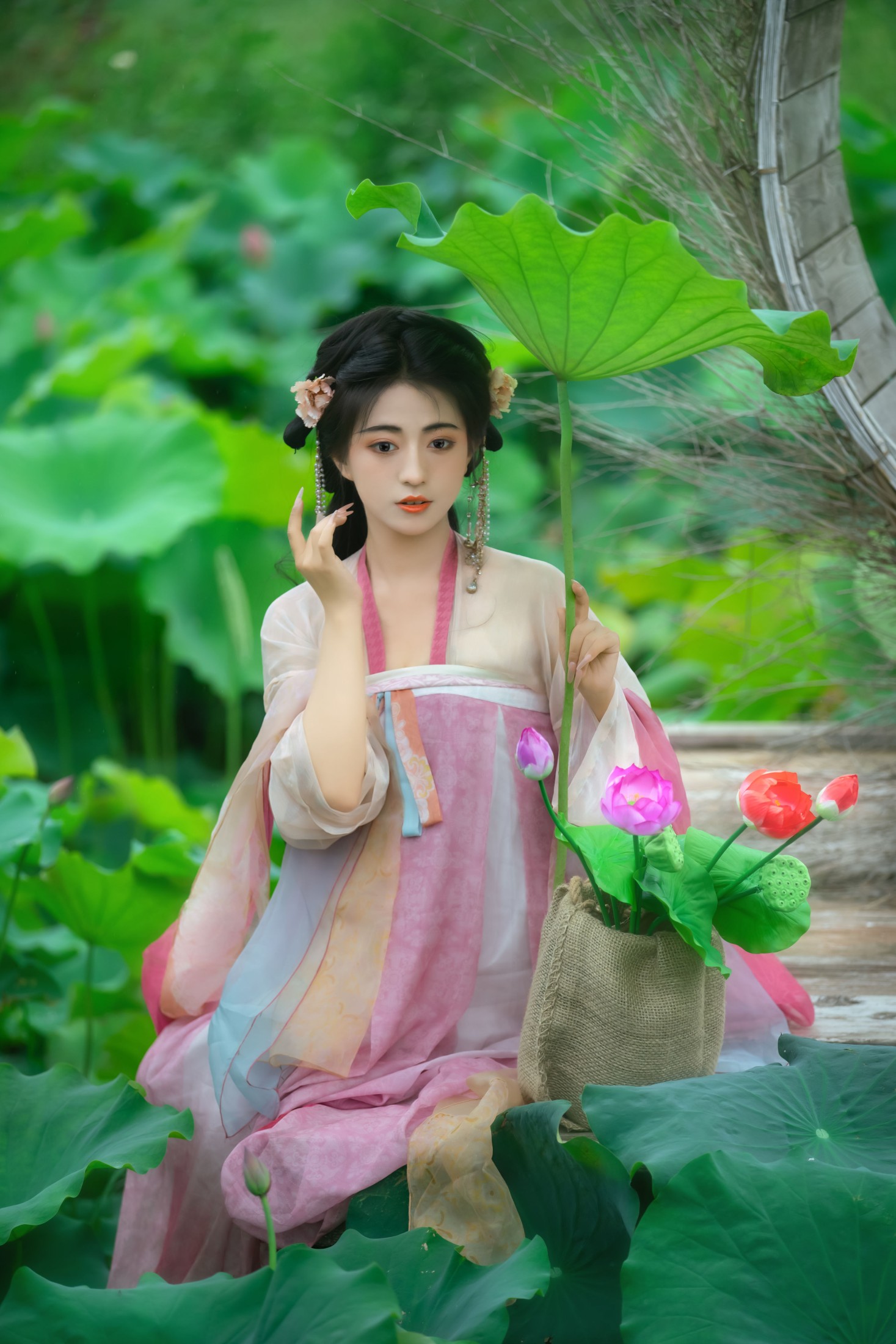 晚晚 – 《采莲曲》[53P]