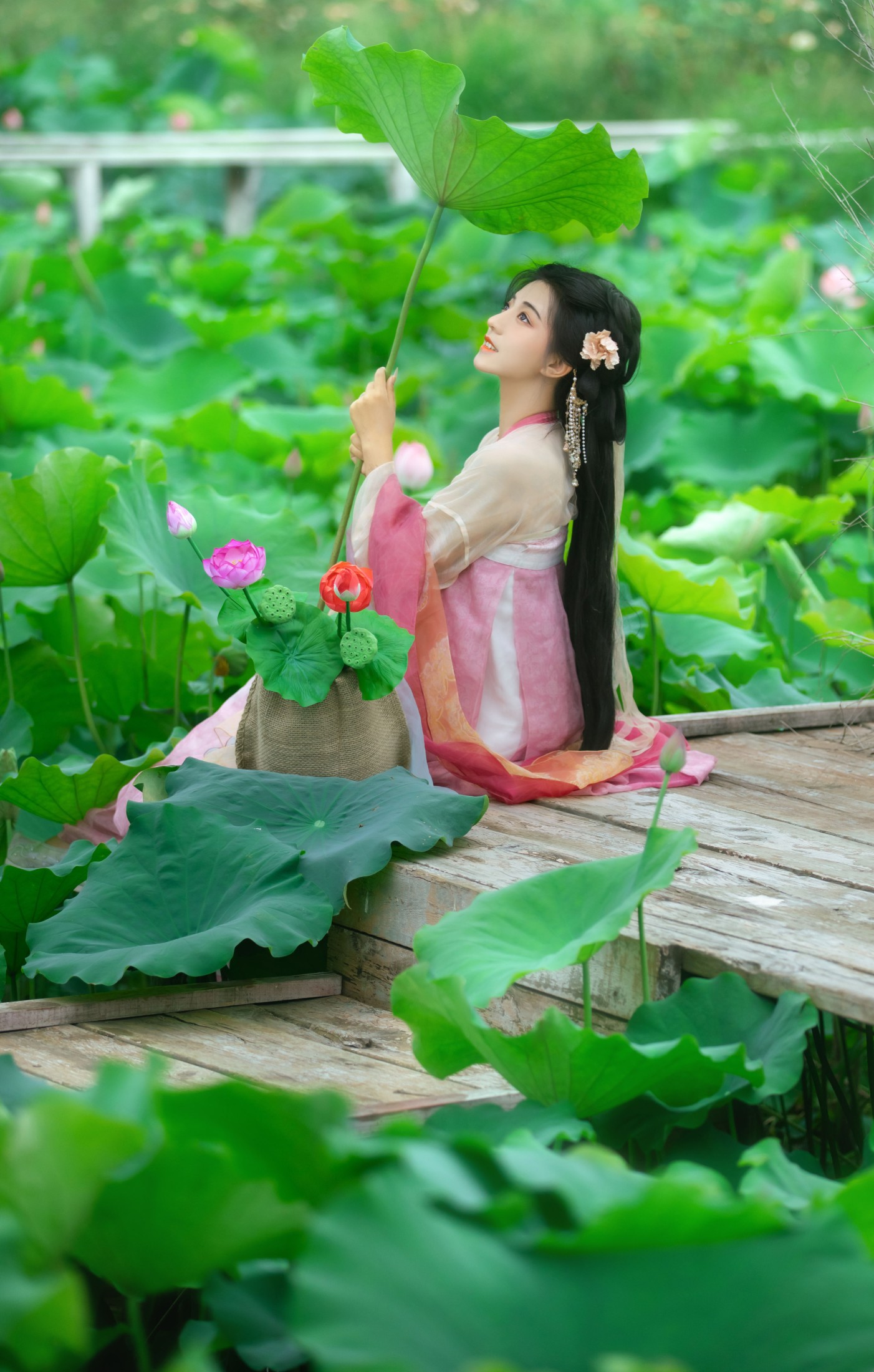 晚晚 – 《采莲曲》[53P]