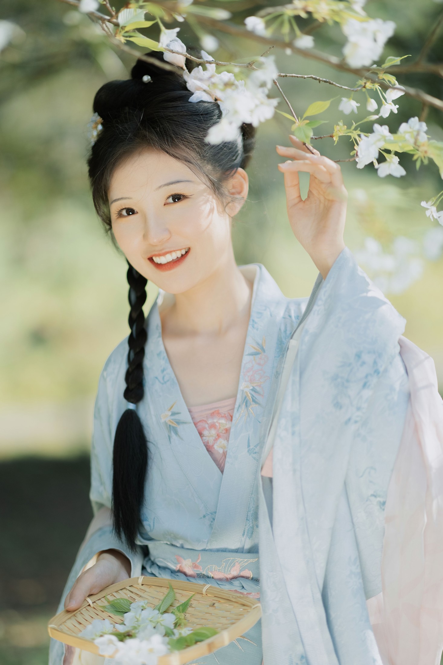 折子语-阿语 – 《樱花树上的少女》[40P]