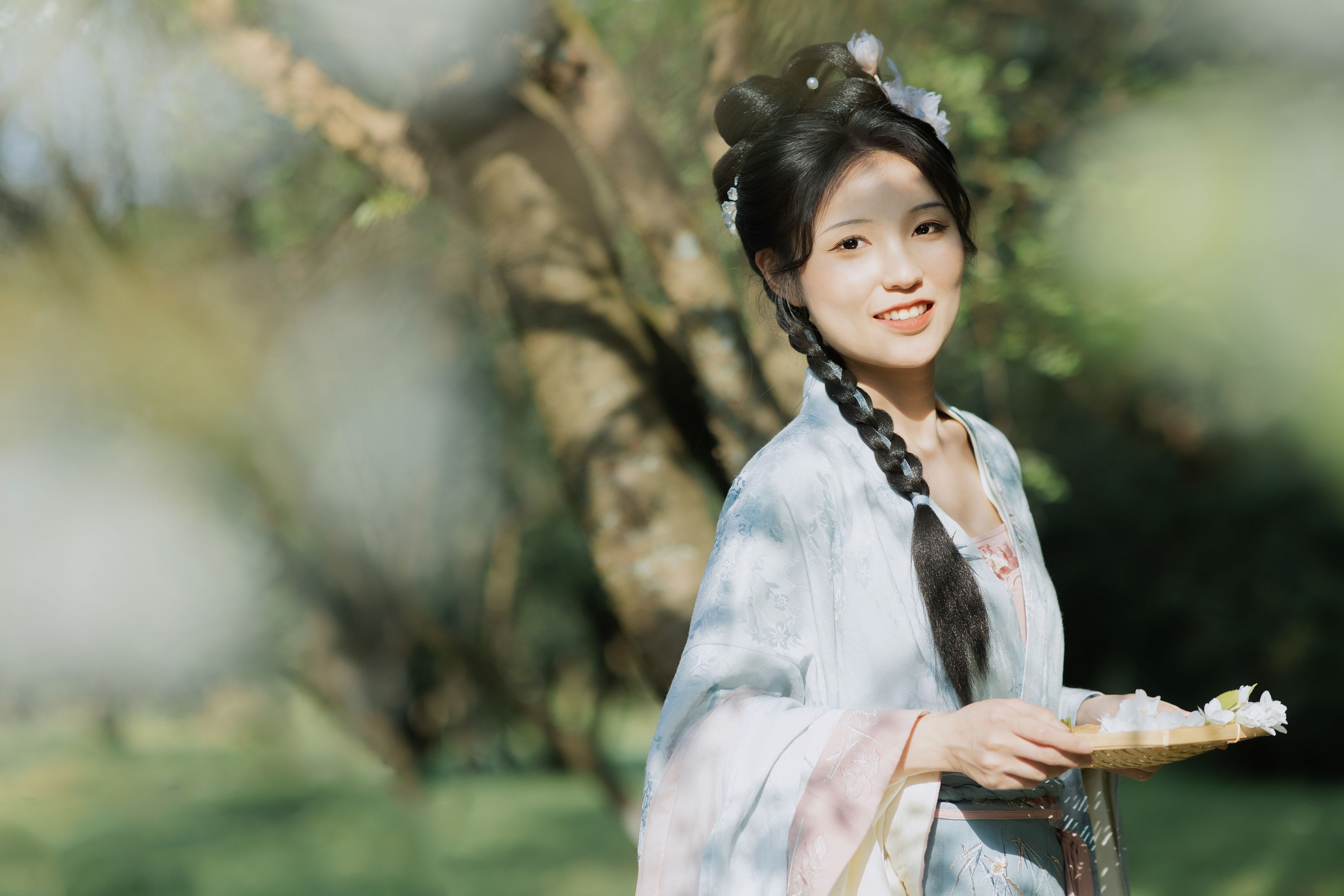 折子语-阿语 – 《樱花树上的少女》[40P]