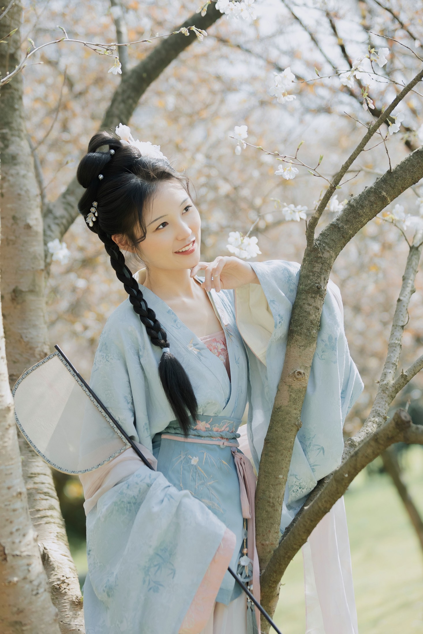 折子语-阿语 – 《樱花树上的少女》[40P]