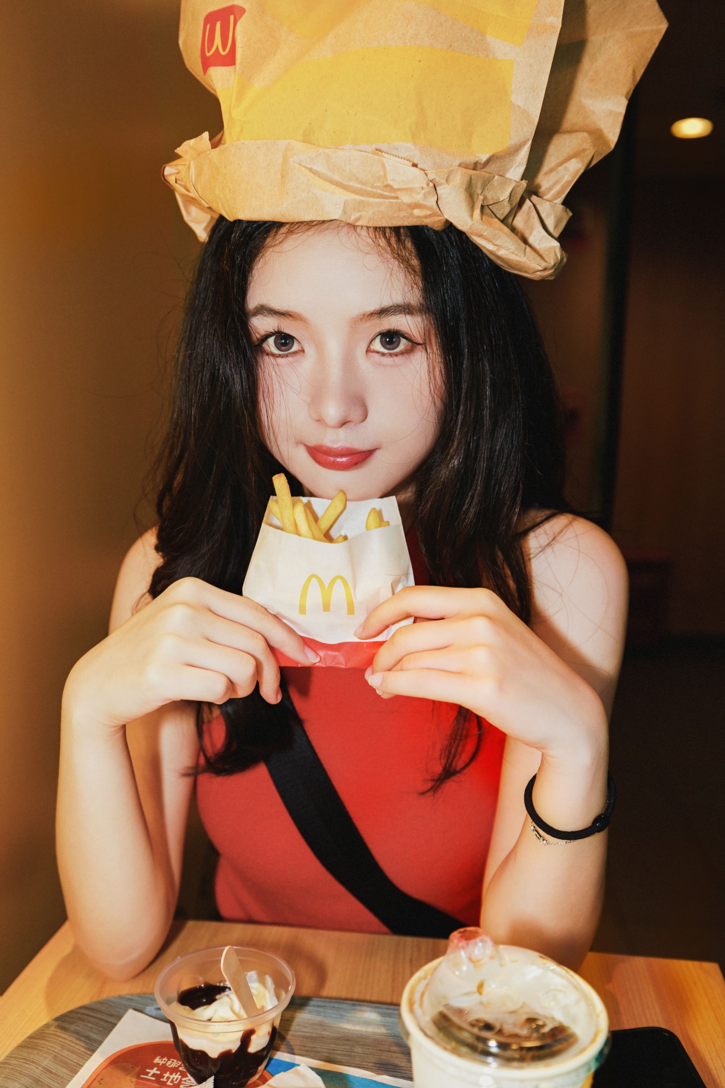 不搭小妖 – 《麦当辣妹》[47P]