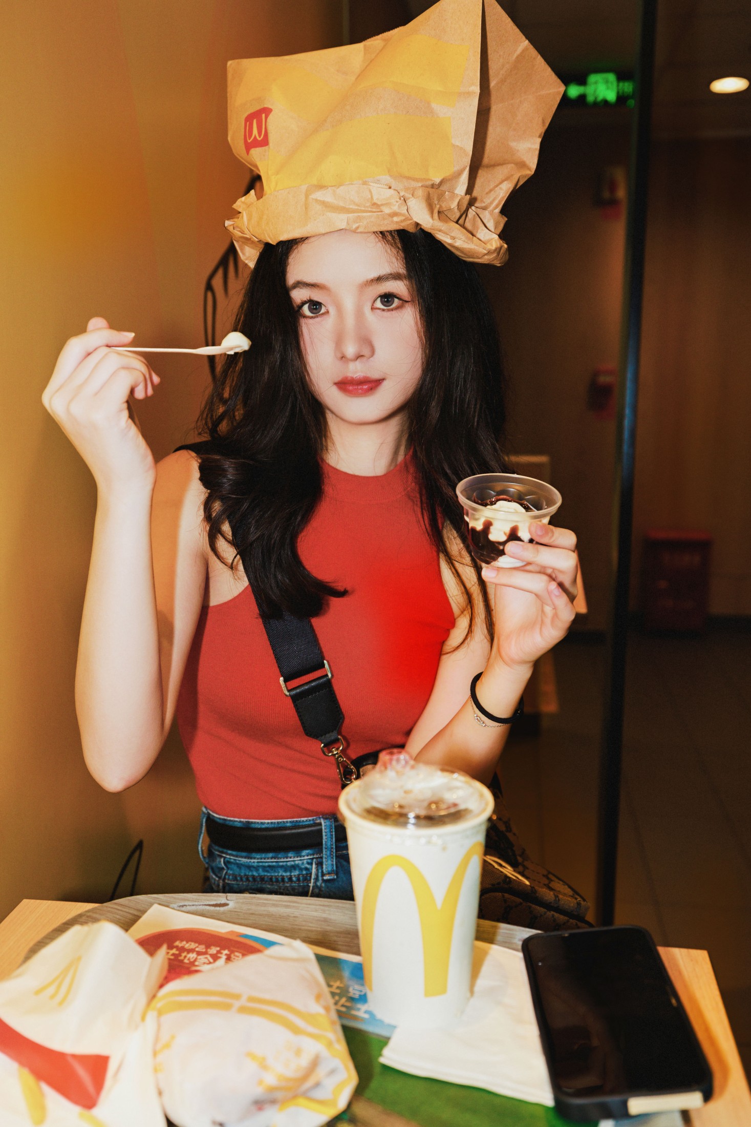 不搭小妖 – 《麦当辣妹》[47P]