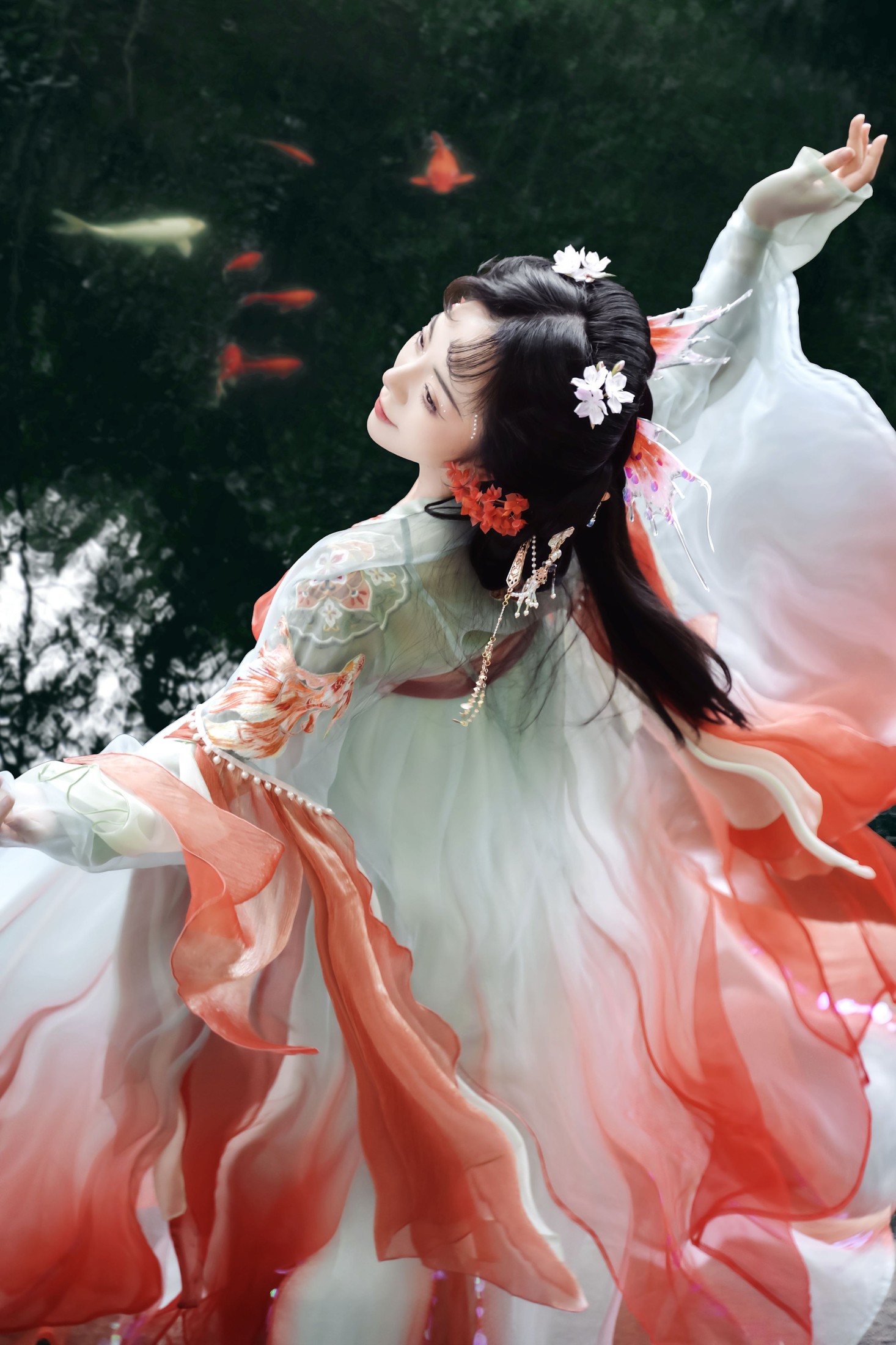 千雪呀 – 《梦锦鲤》[34P]