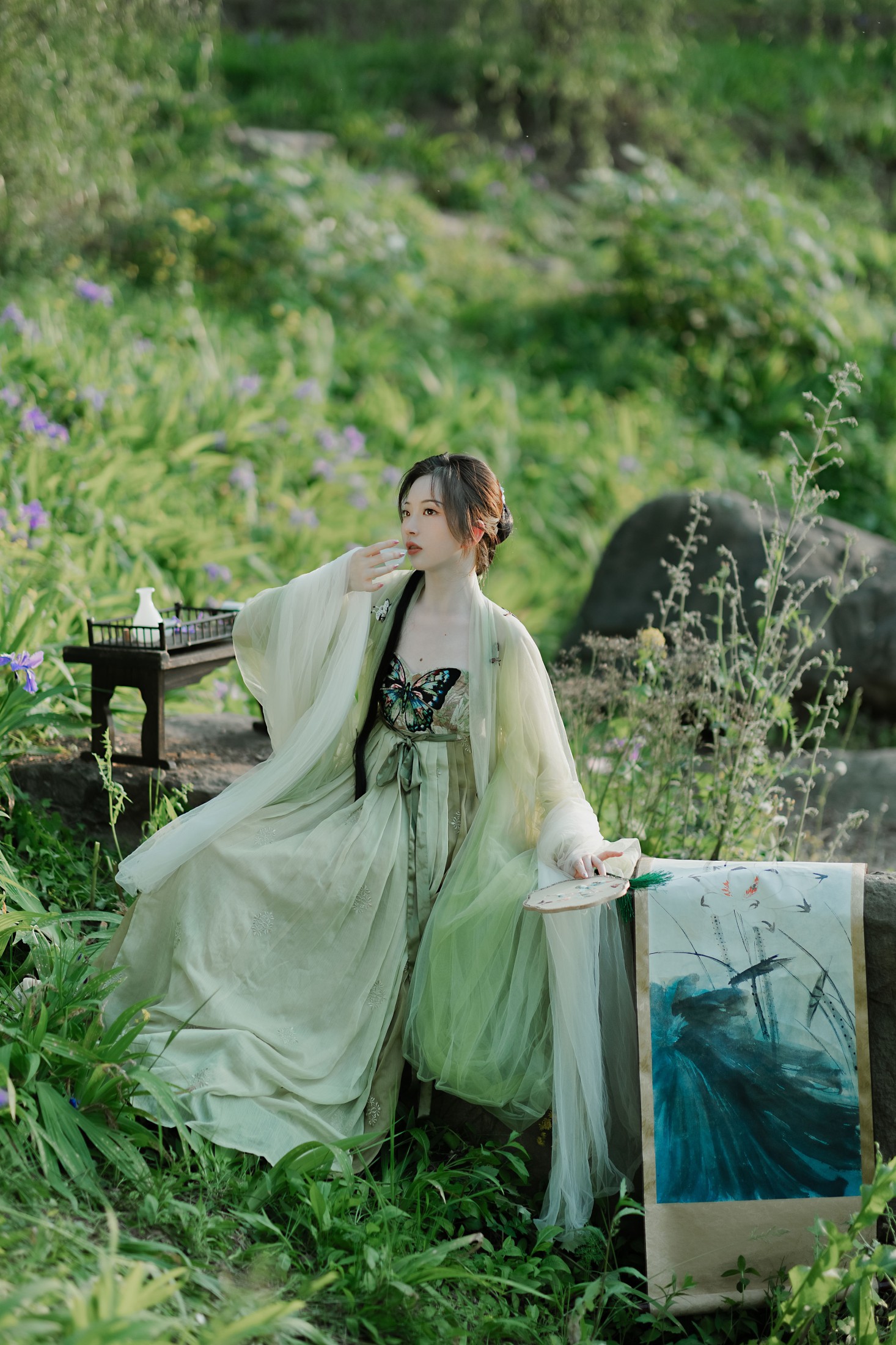 71Olan – 《山野饮酒》[32P]