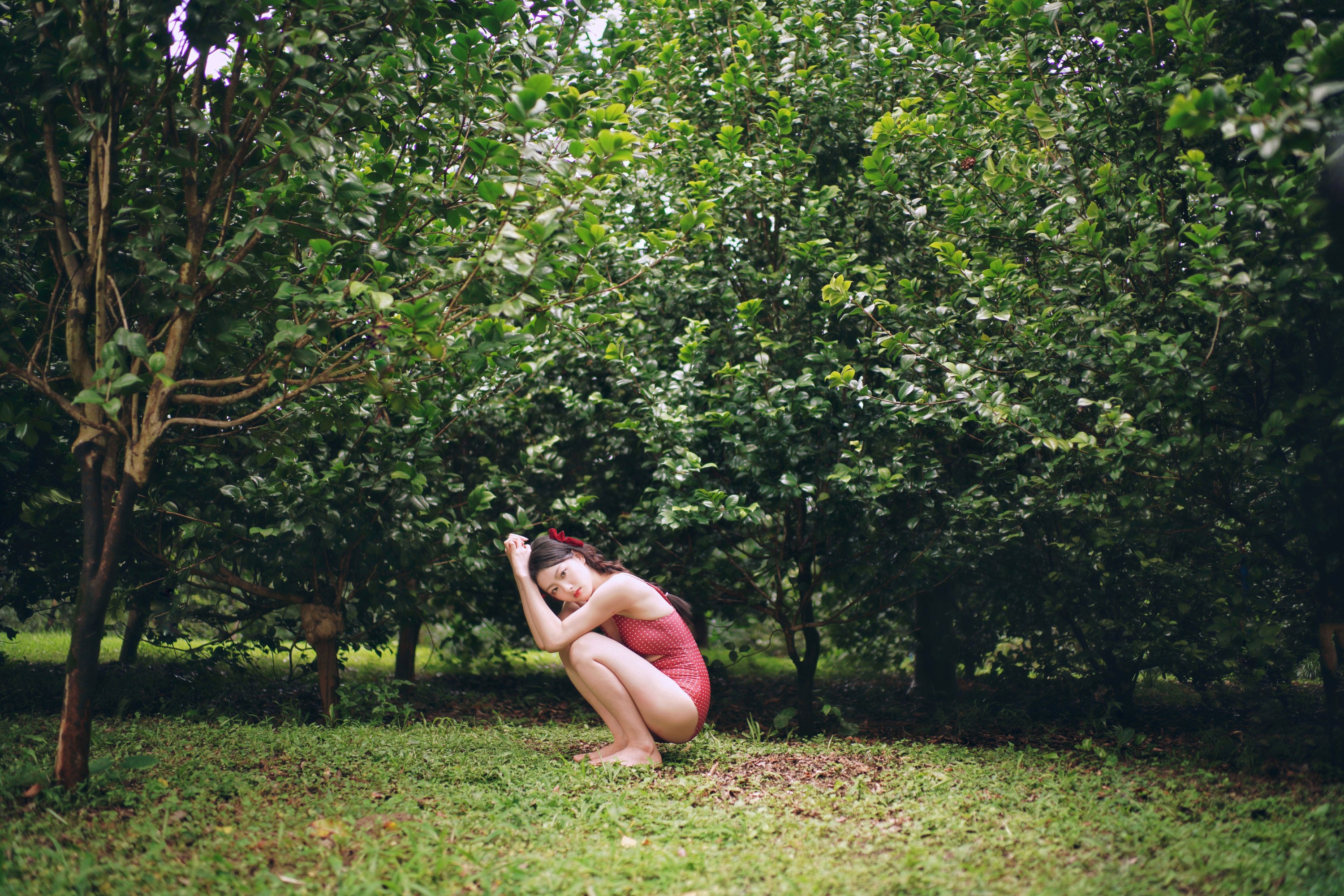 夏克莱_Xakila – 《幽绿》[46P]