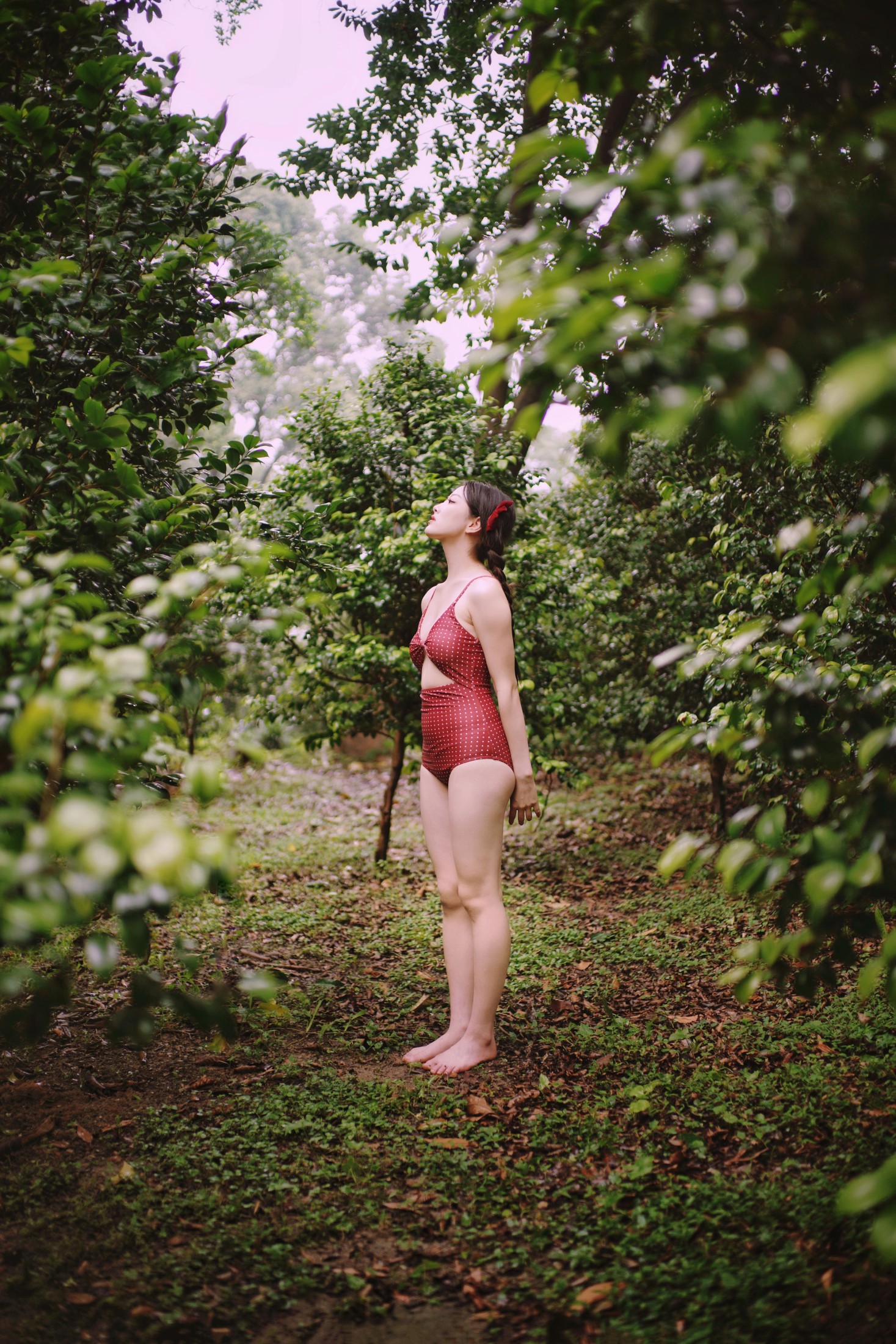 夏克莱_Xakila – 《幽绿》[46P]