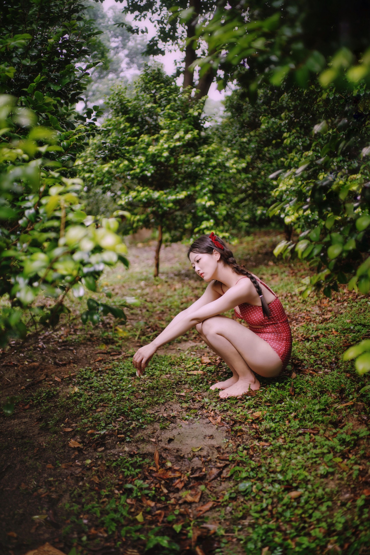 夏克莱_Xakila – 《幽绿》[46P]