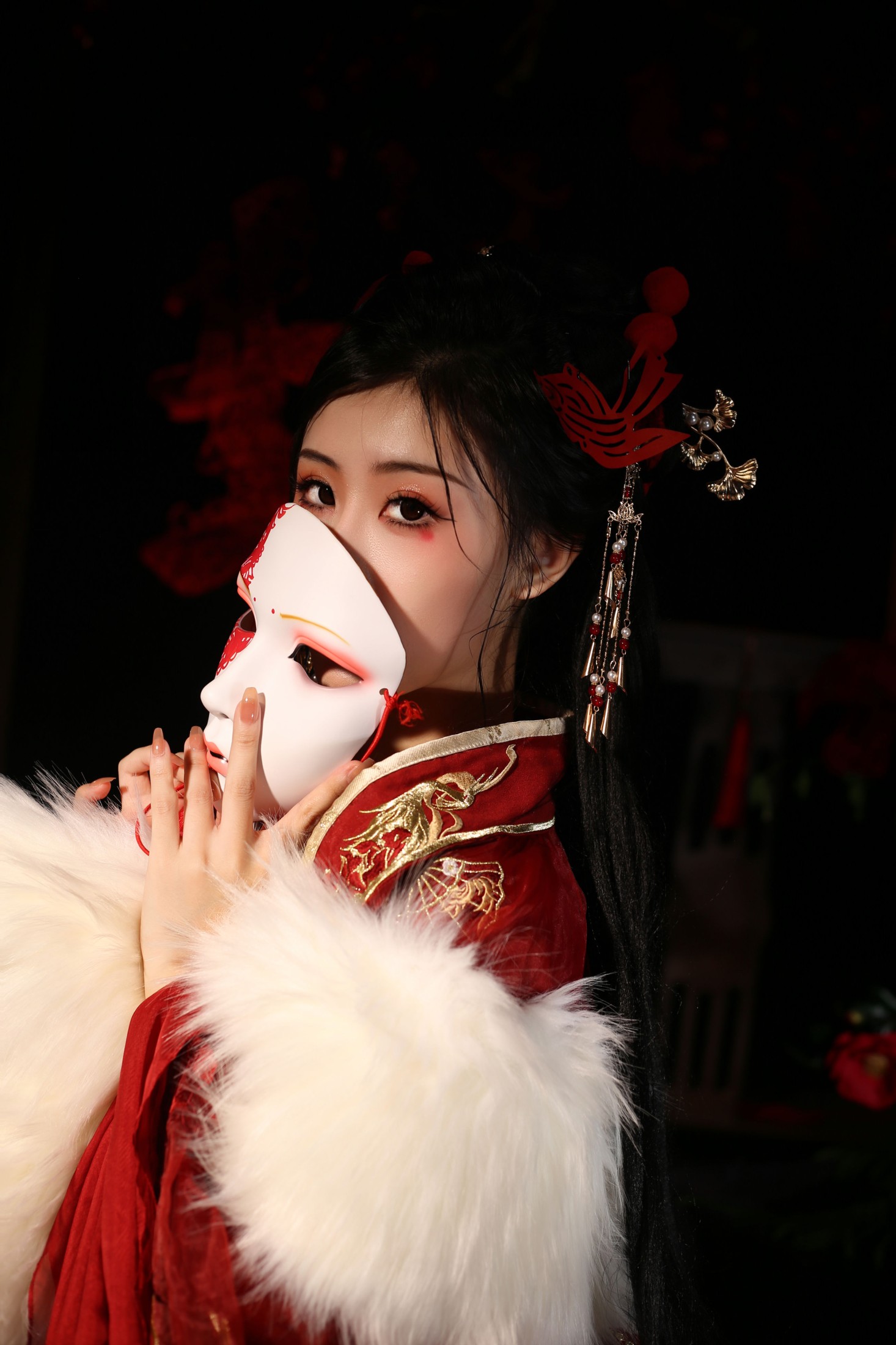 待宵 – 《红梅剪纸》[41P]