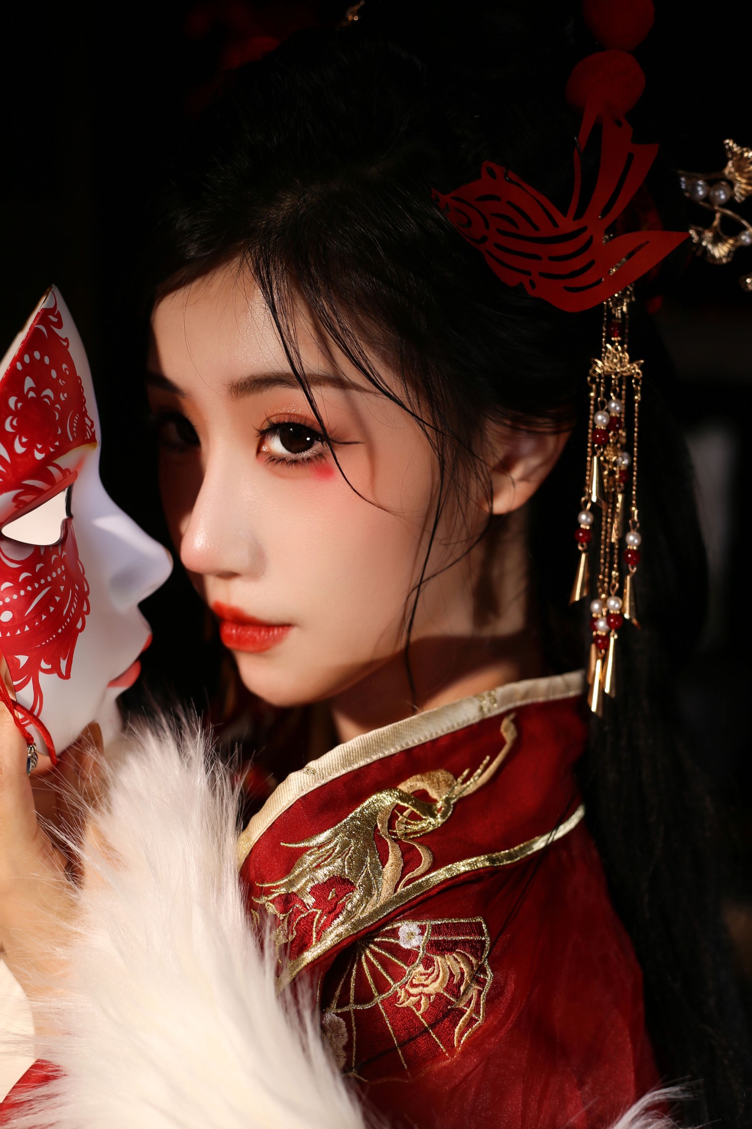 待宵 – 《红梅剪纸》[41P]