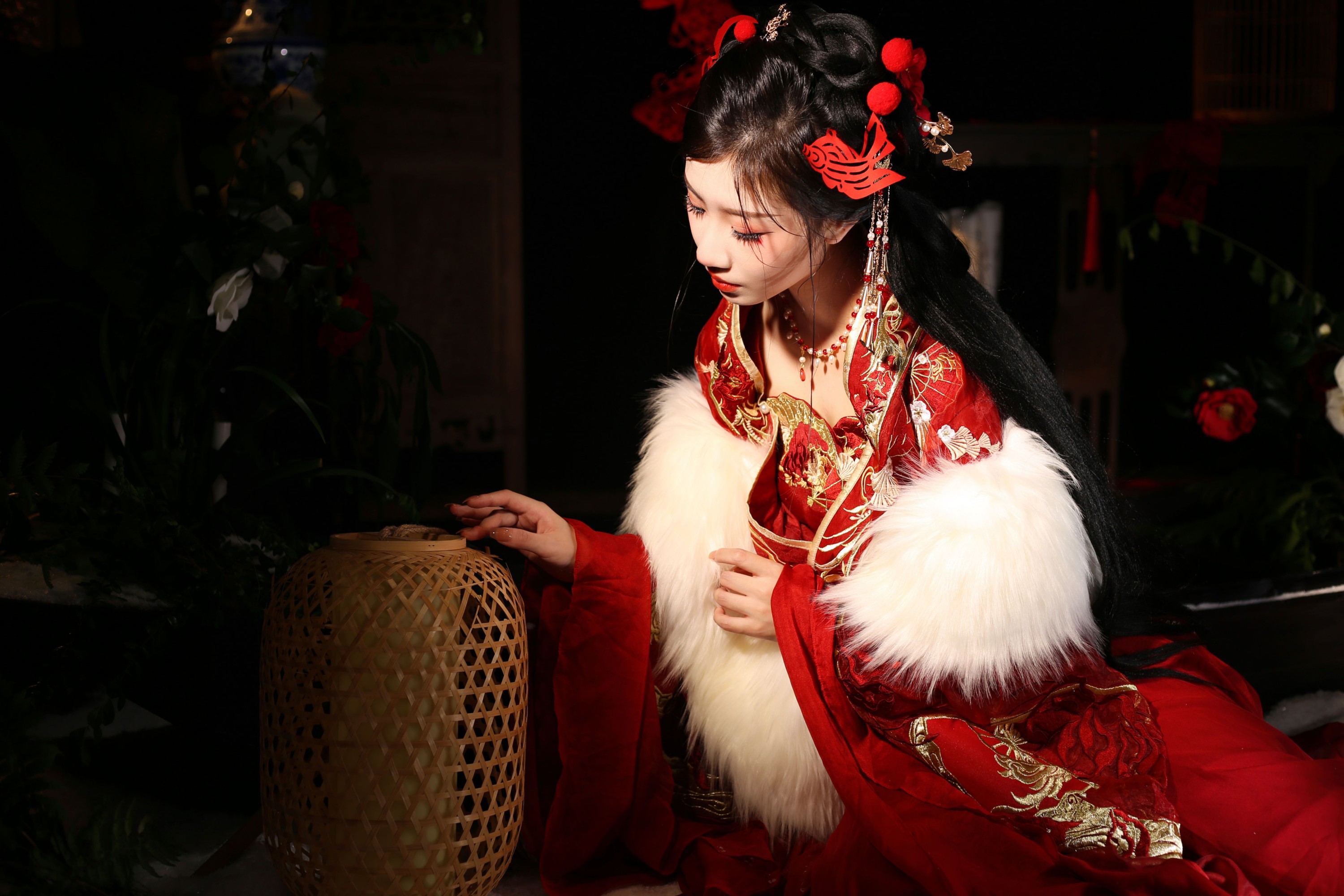 待宵 – 《红梅剪纸》[41P]