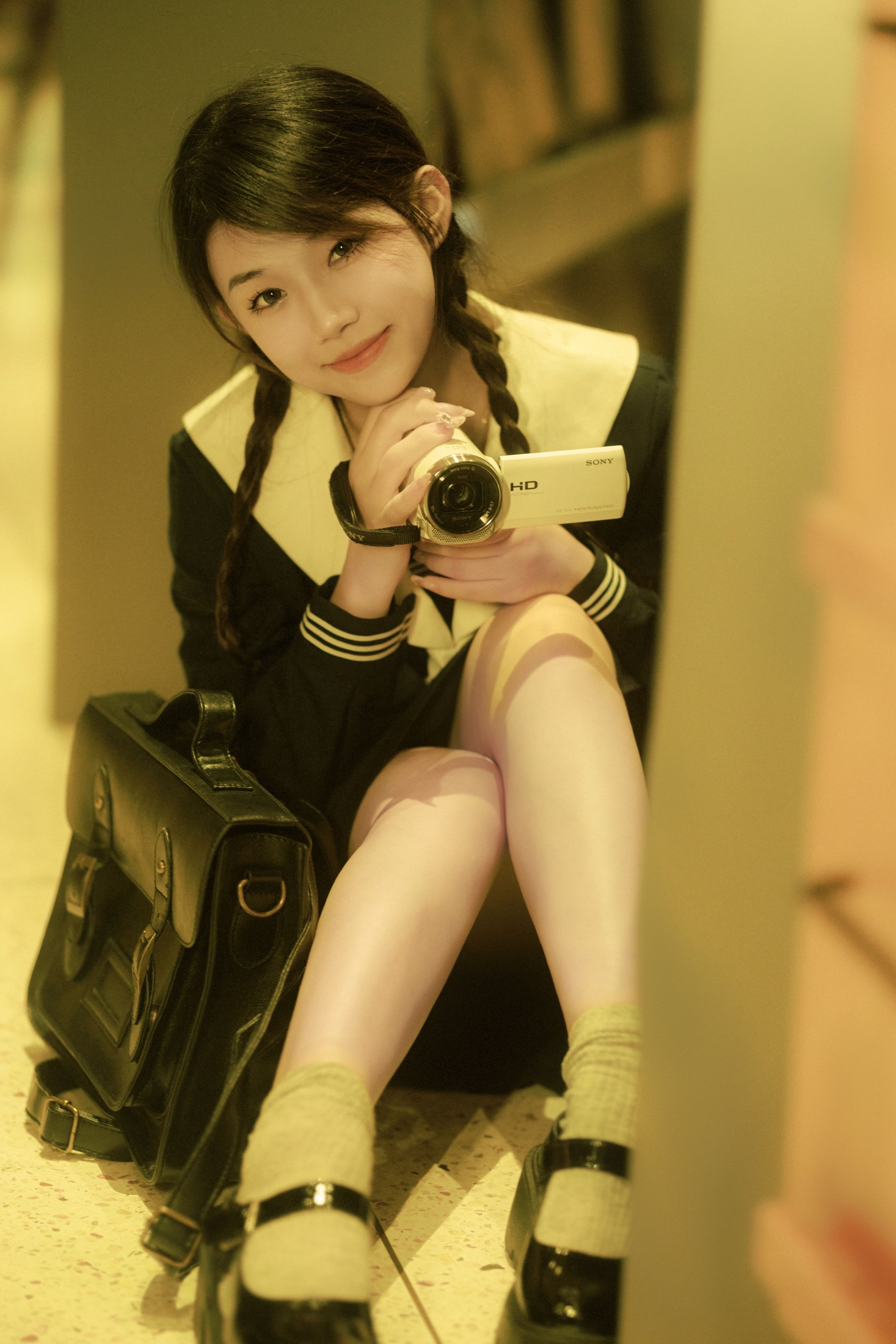 裴同学 – 《jk唱片店》[44P]