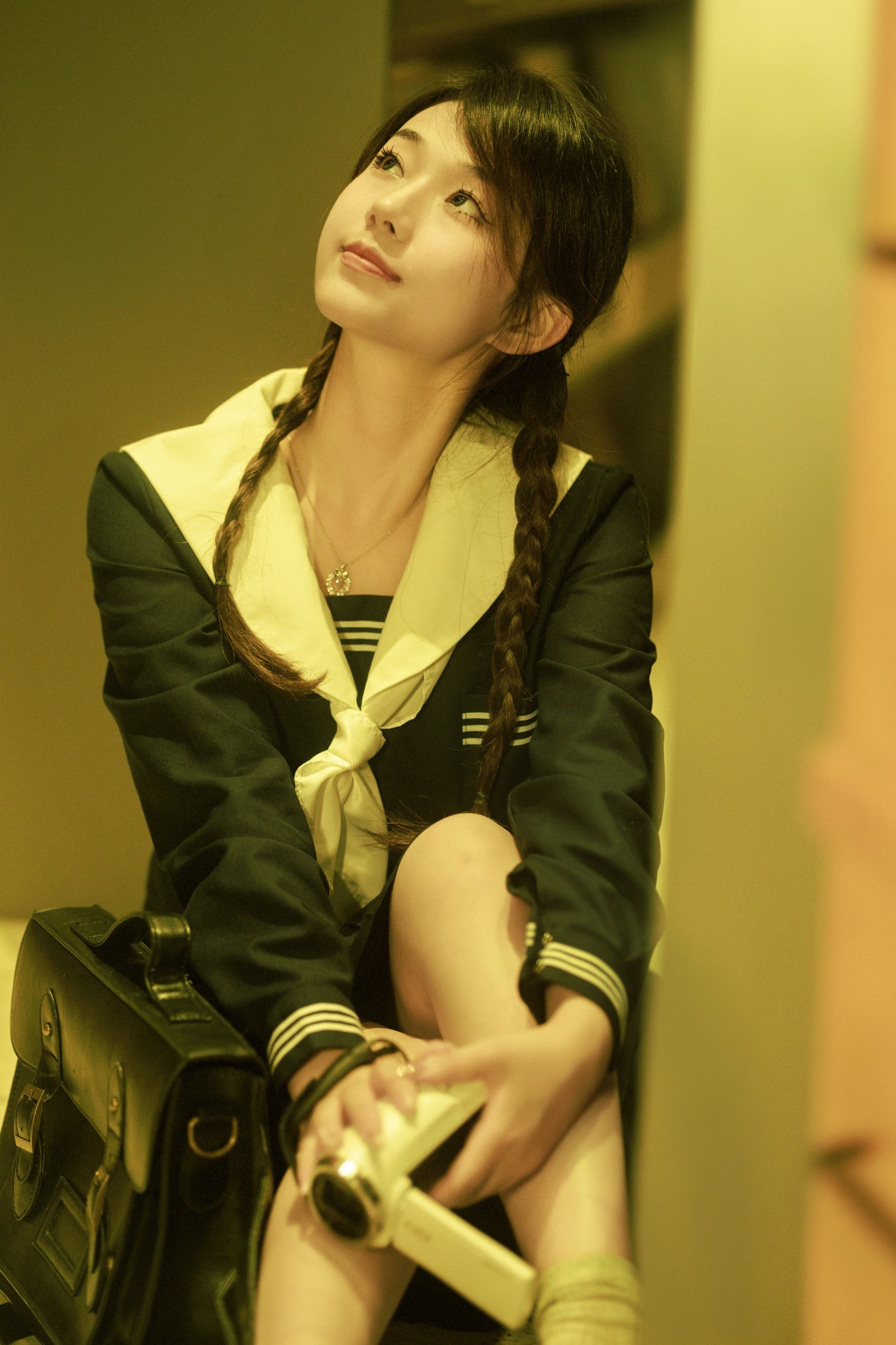 裴同学 – 《jk唱片店》[44P]