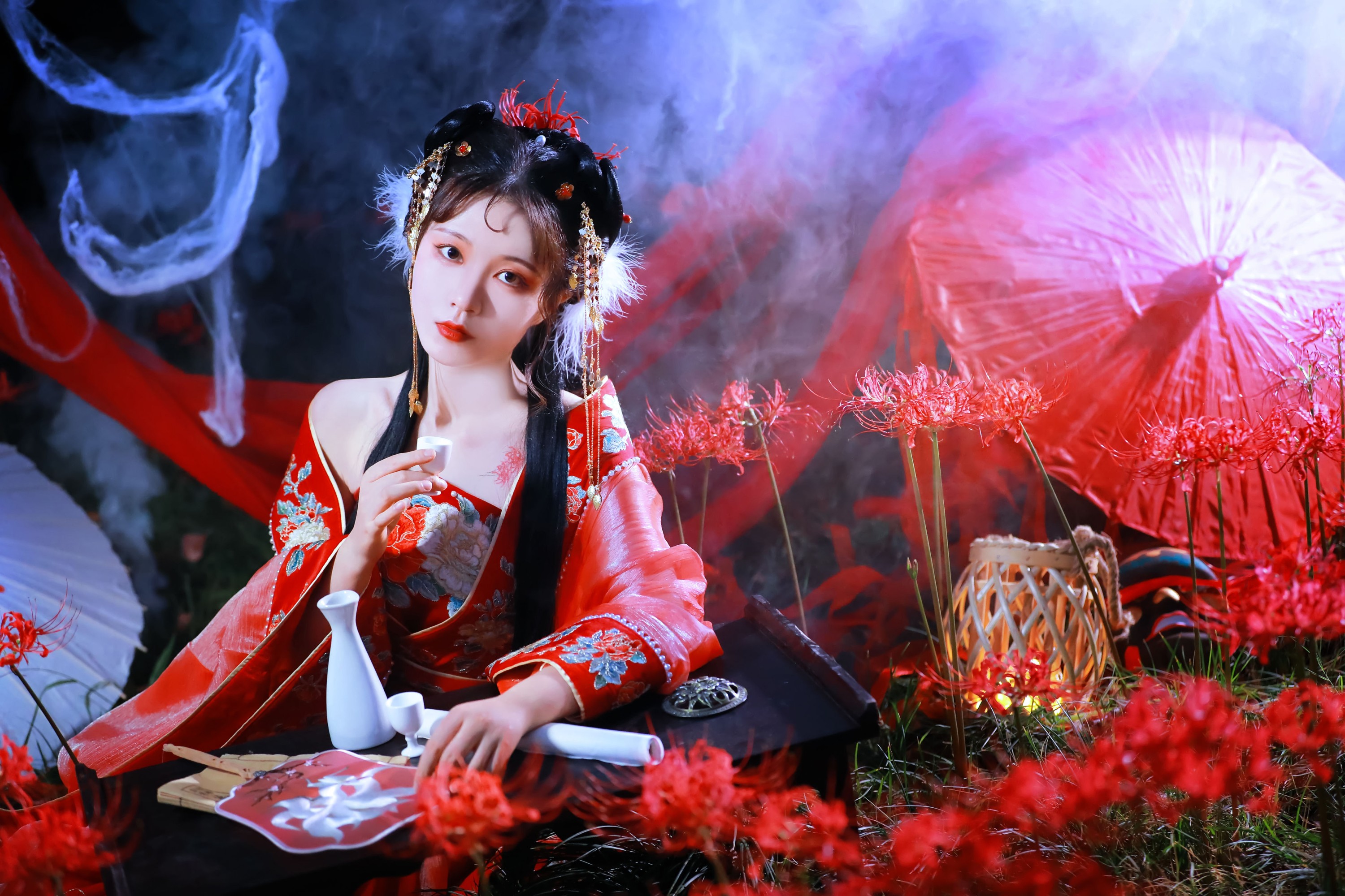 甜甜 – 《花开彼岸》[27P]