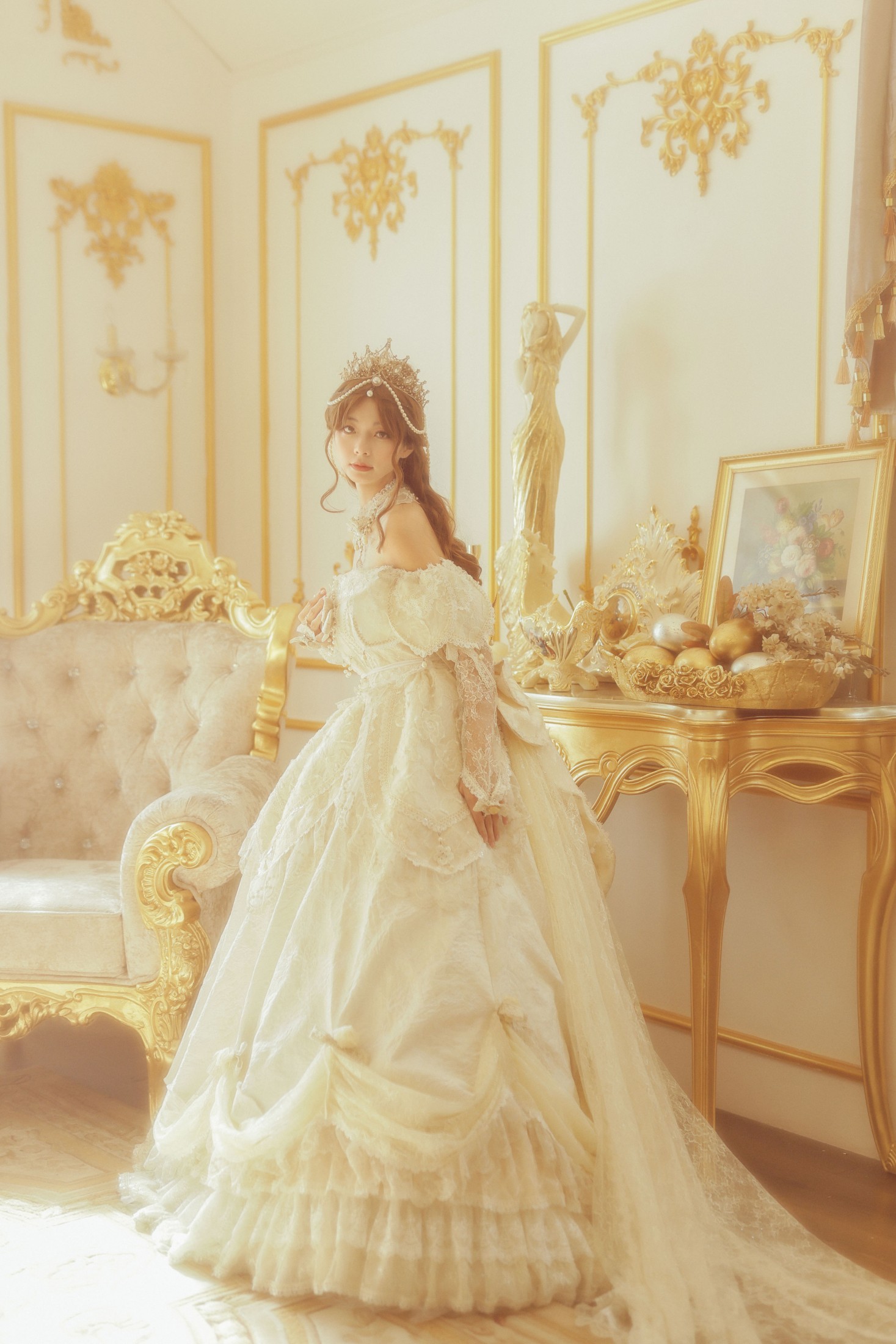 柠柠拧不开 – 《少女与公主裙》[39P]