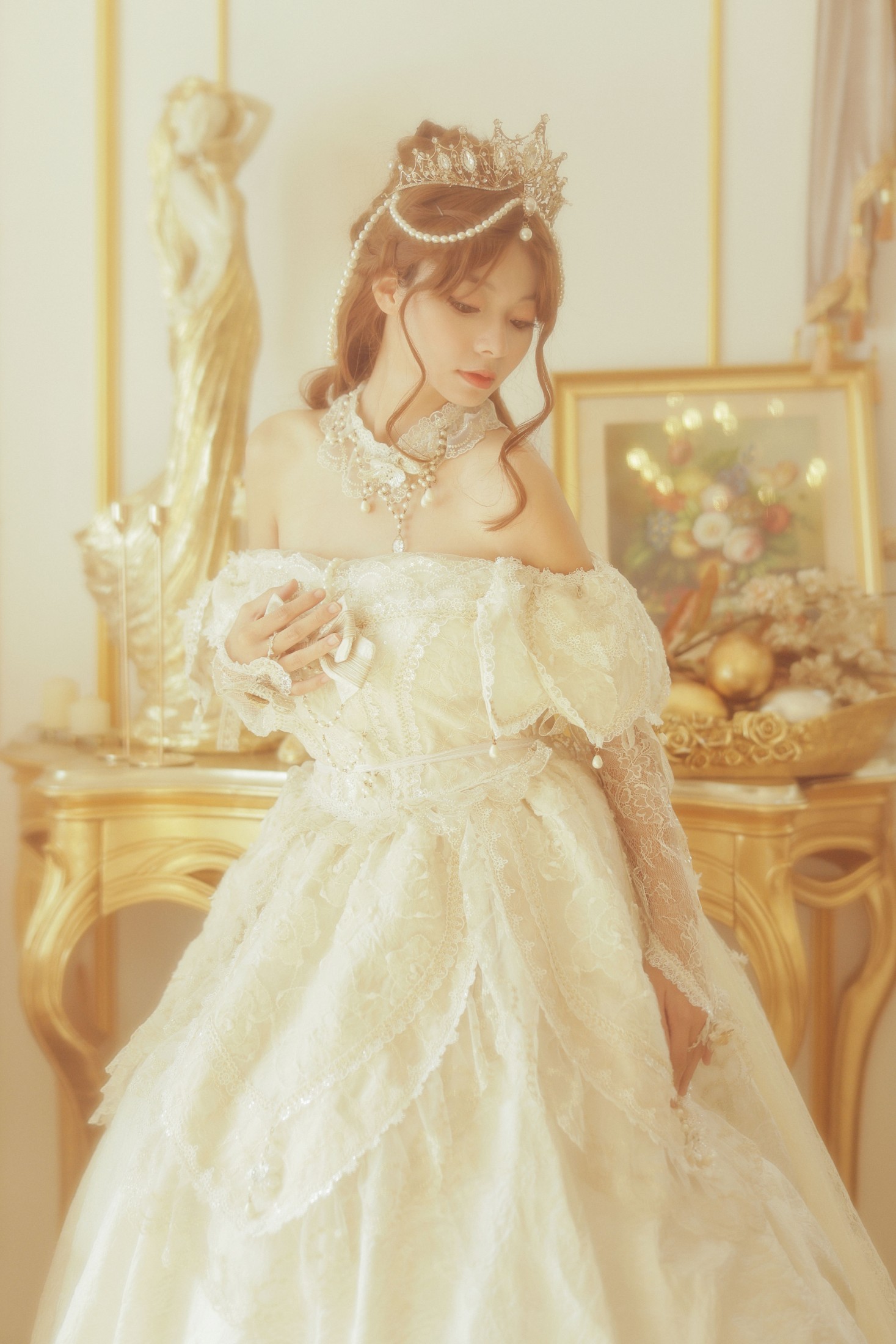 柠柠拧不开 – 《少女与公主裙》[39P]