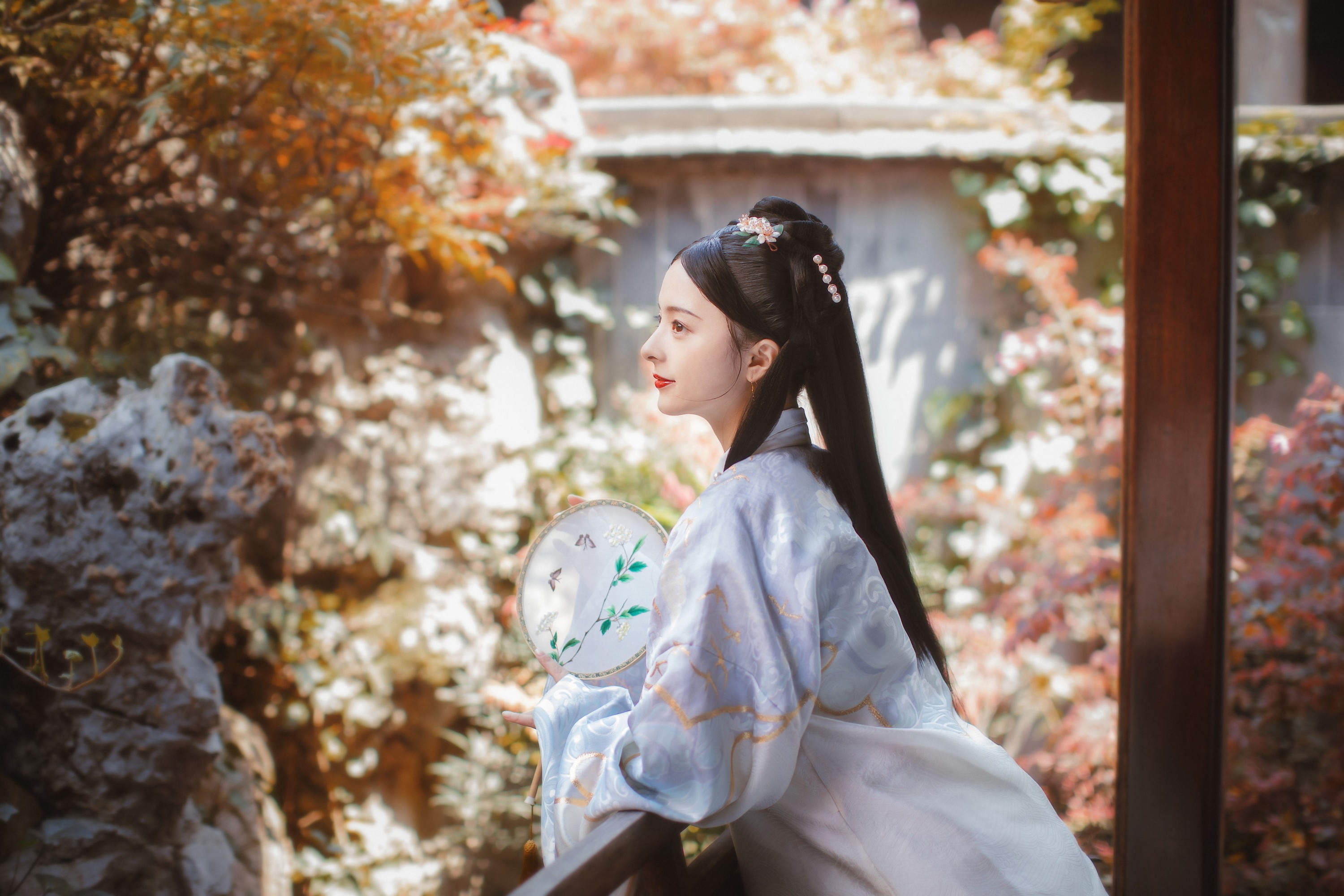 阿时Ashi_ – 《游园》[21P]