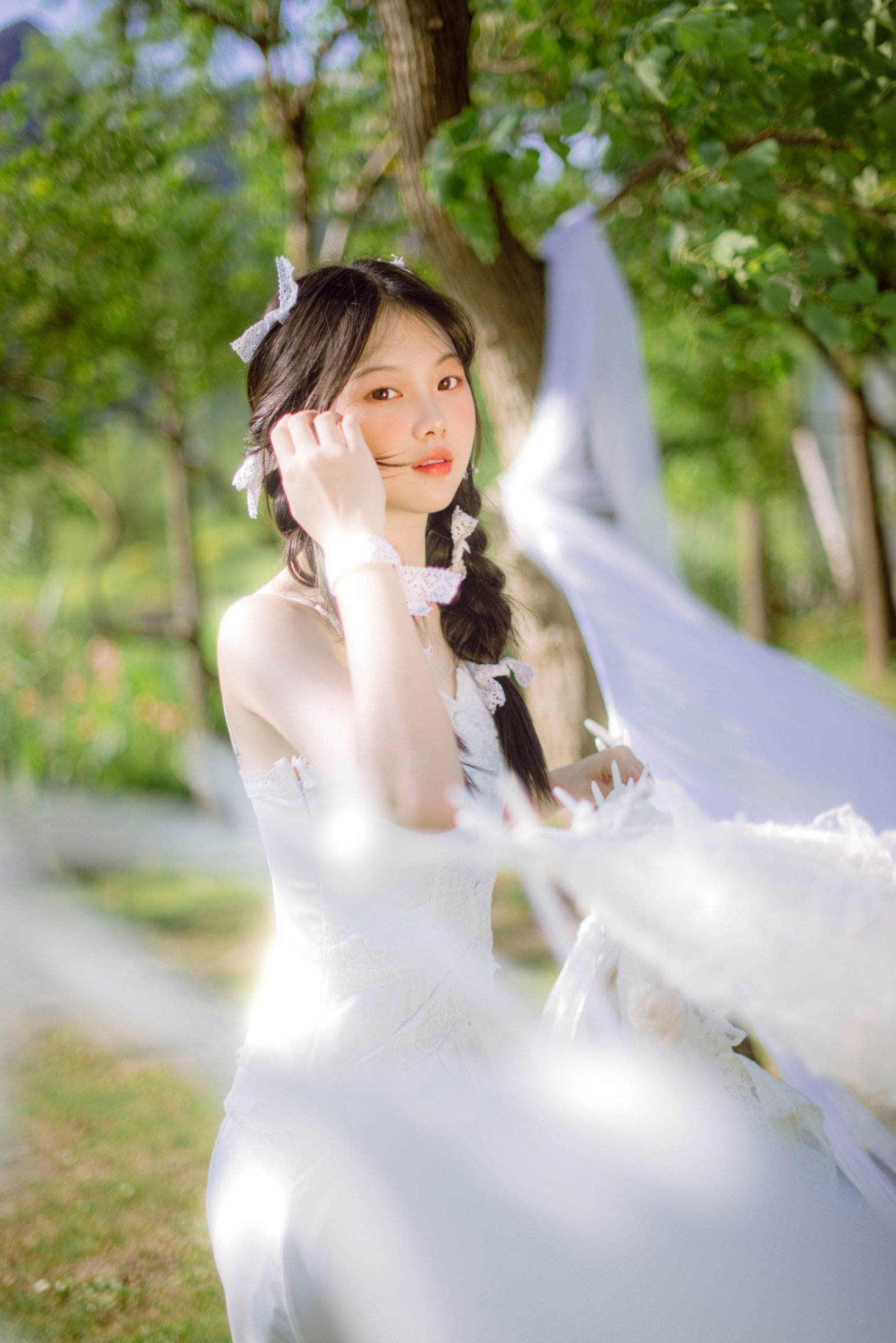 哇咔吉吉 – 《微风吹过裙摆》[44P]