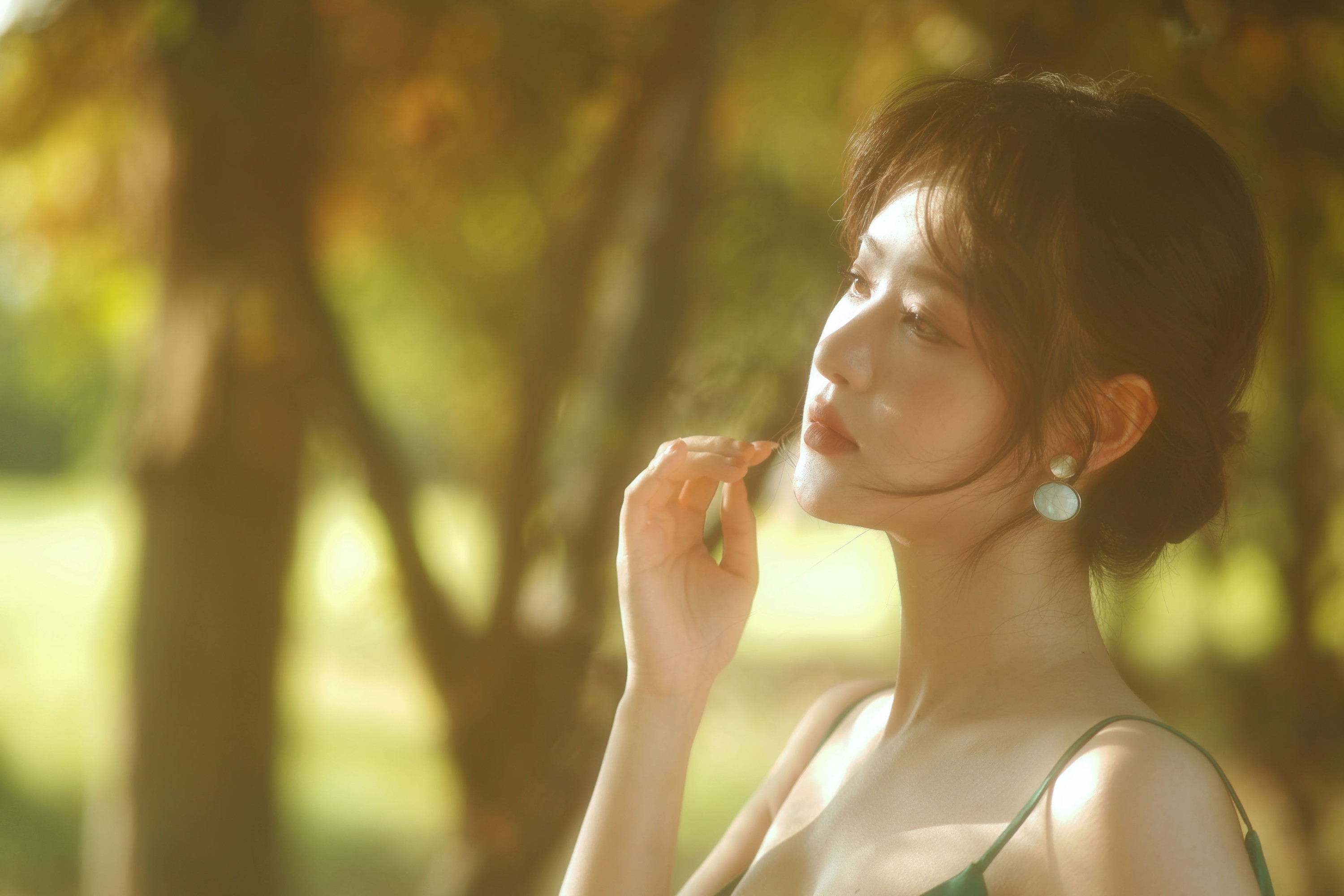 月白星稀 – 《油画少女》[23P]