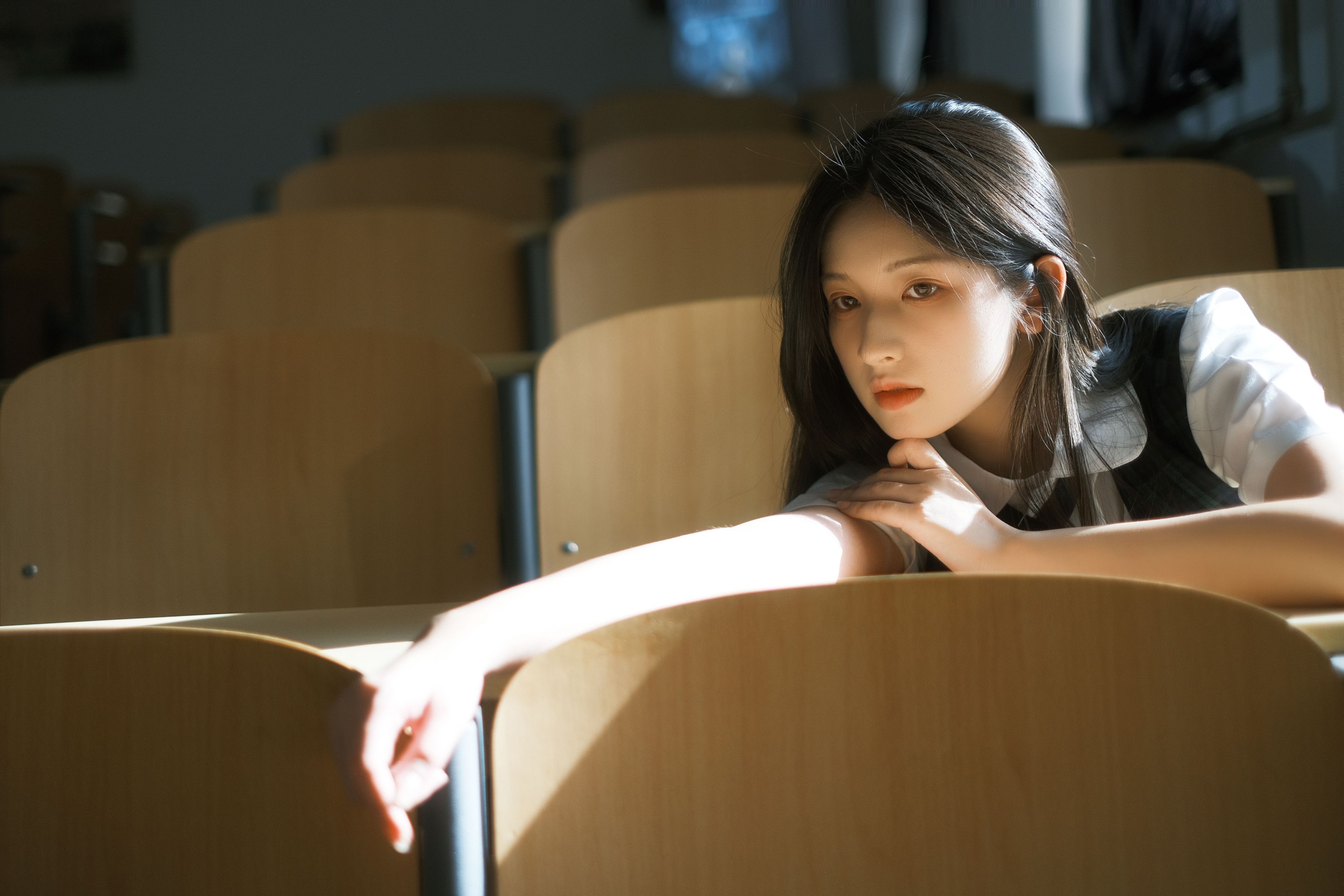 宿白 – 《等你下课》[28P]