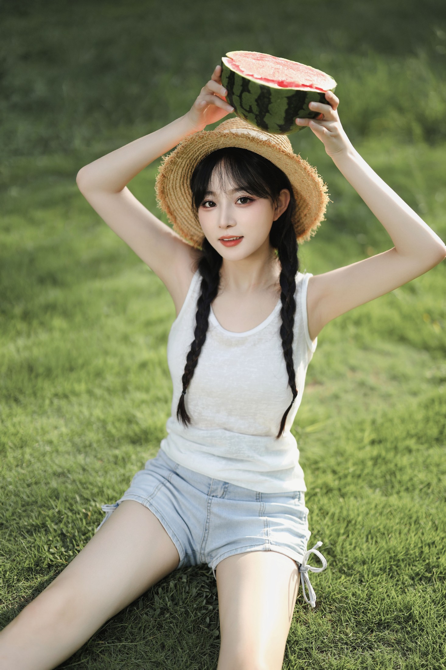 我是小岁岁 – 《夏日西瓜》[22P]