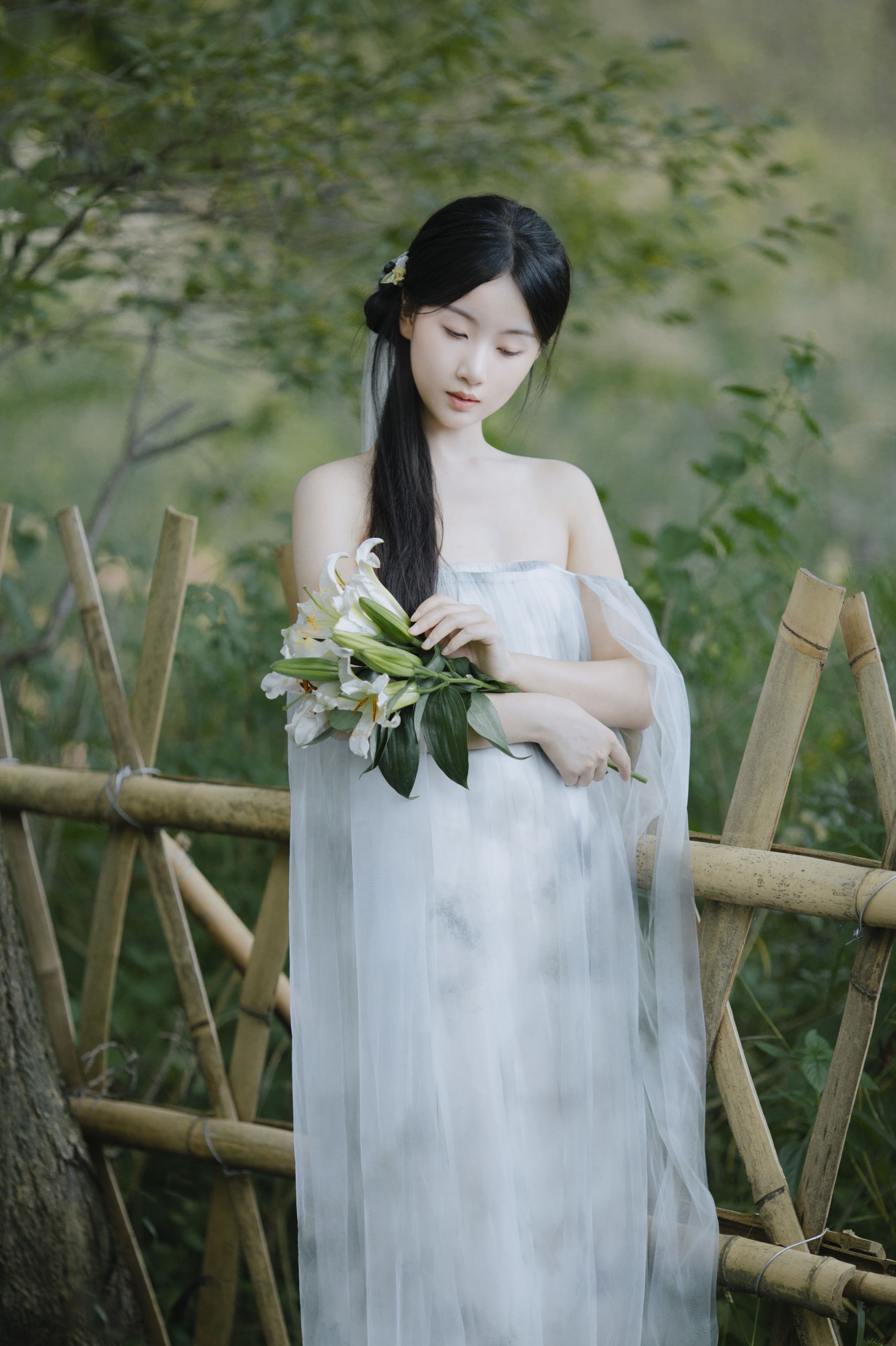 摘星星给你呀 – 《细草微风岸》[27P]