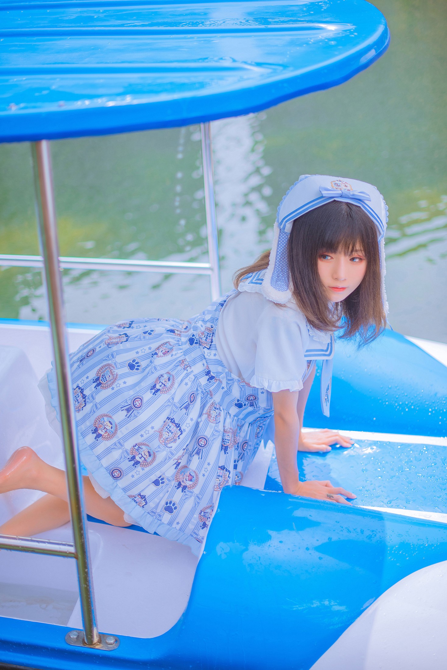 花京院腥鱼 – 《蓝色少女》[31P]